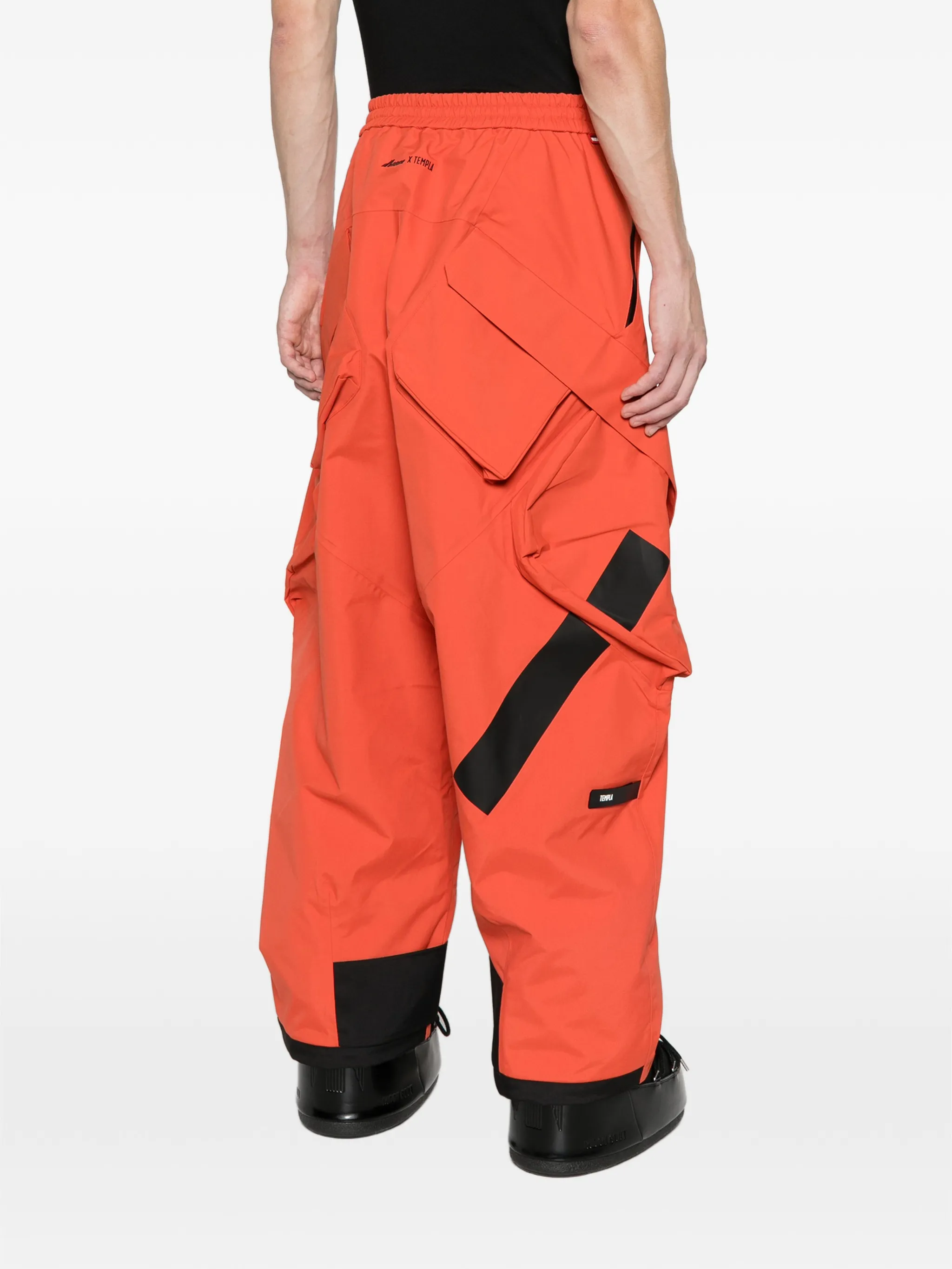 Catalyst OS shell cargo pants red ochre