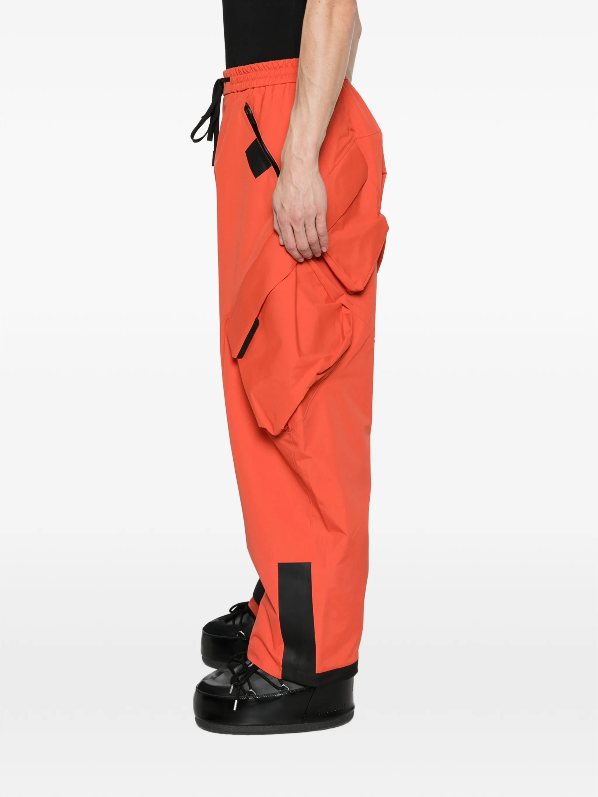 Catalyst OS shell cargo pants red ochre