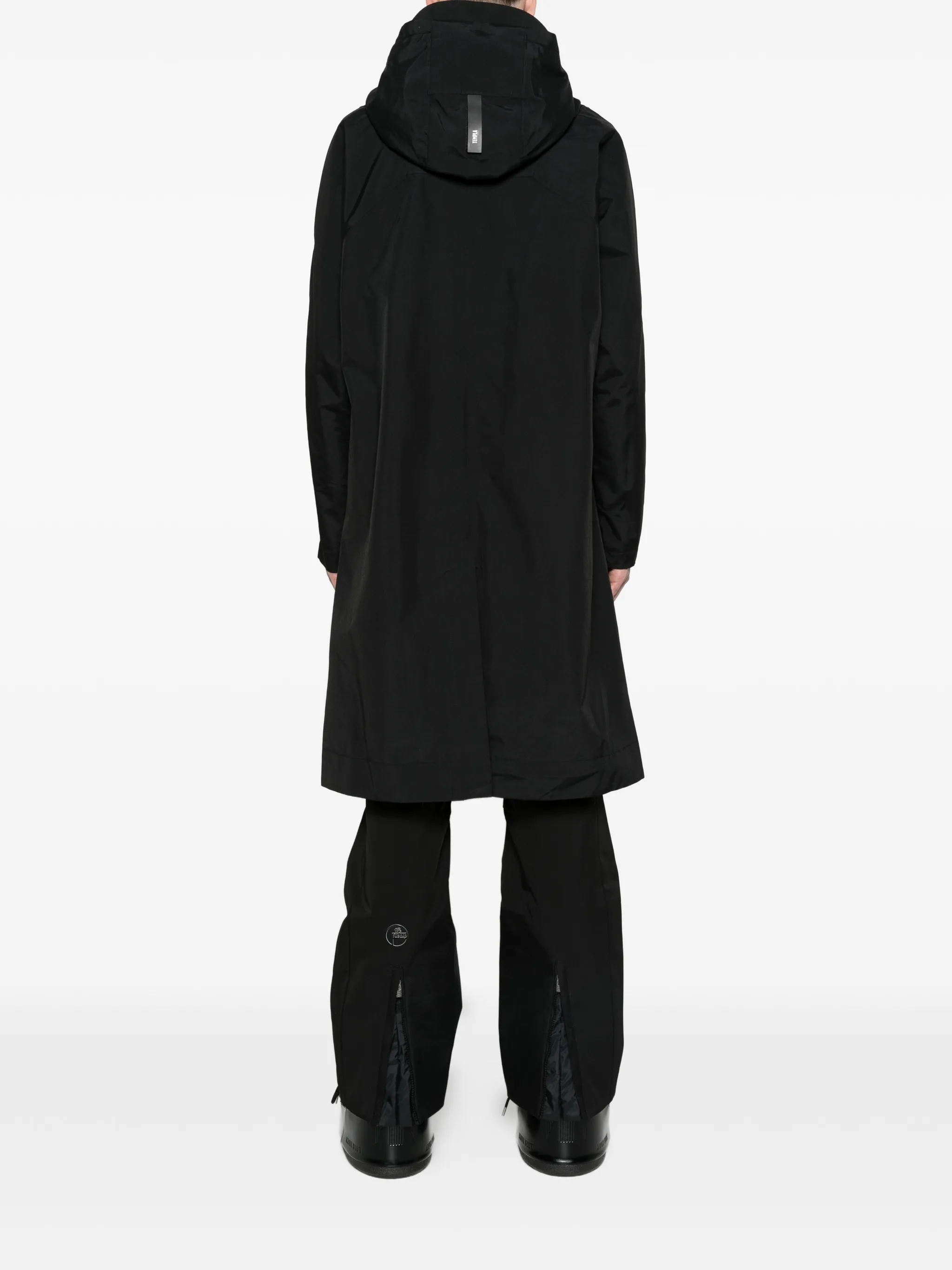 Korax shell coaches coat black
