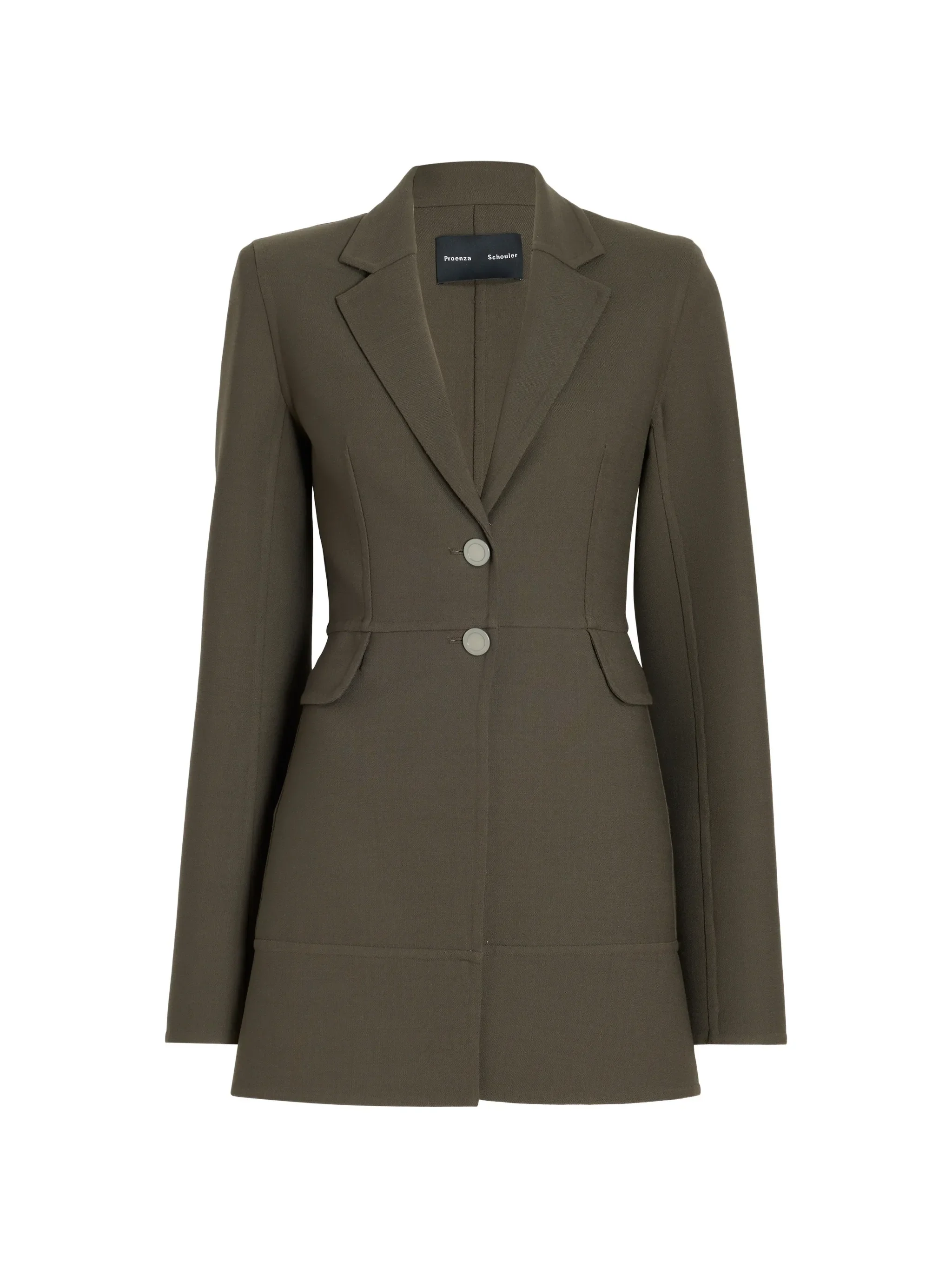 Maera jacket in bi-stretch double wool