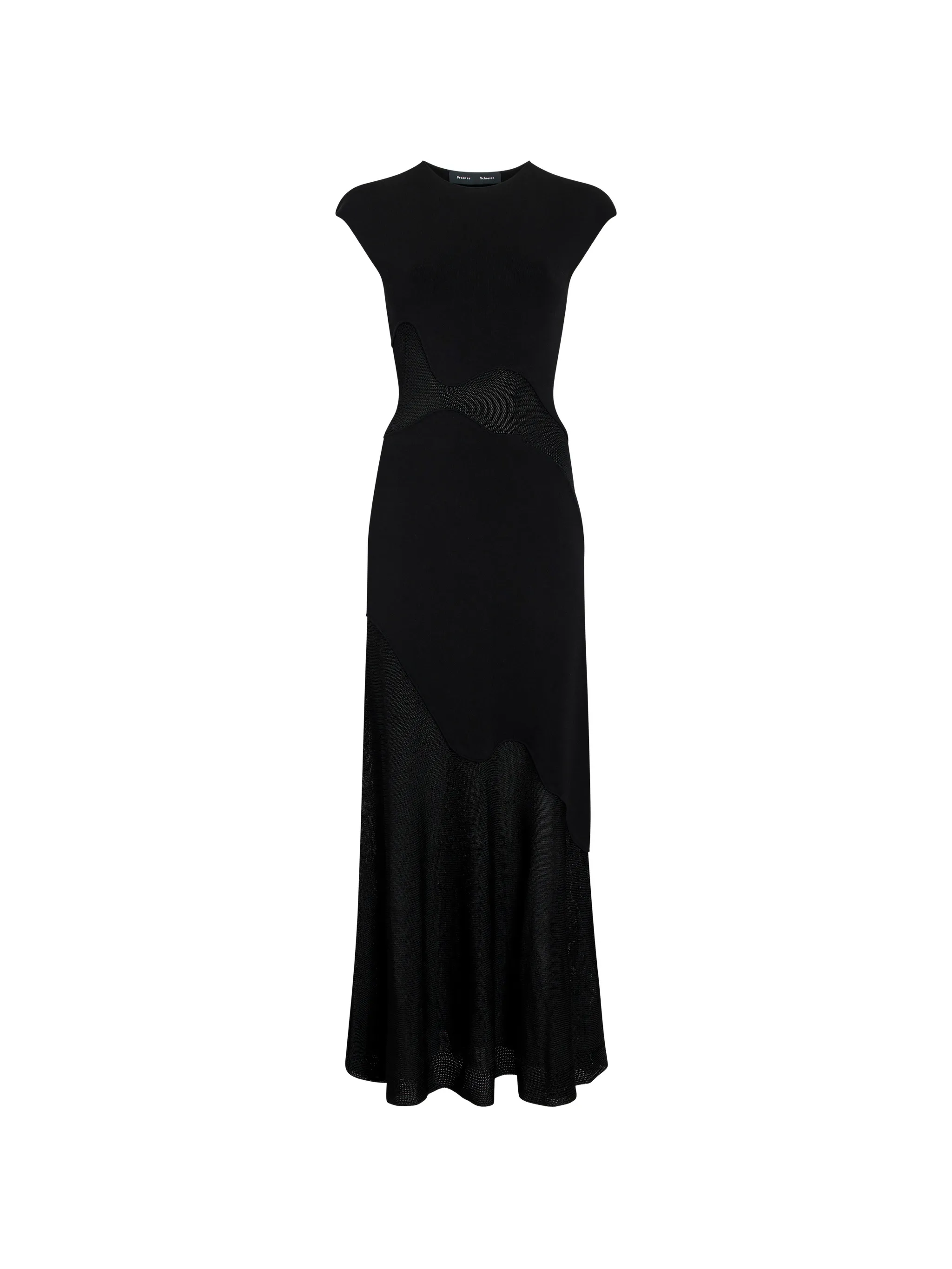 Maissa dress in compact stretch viscose