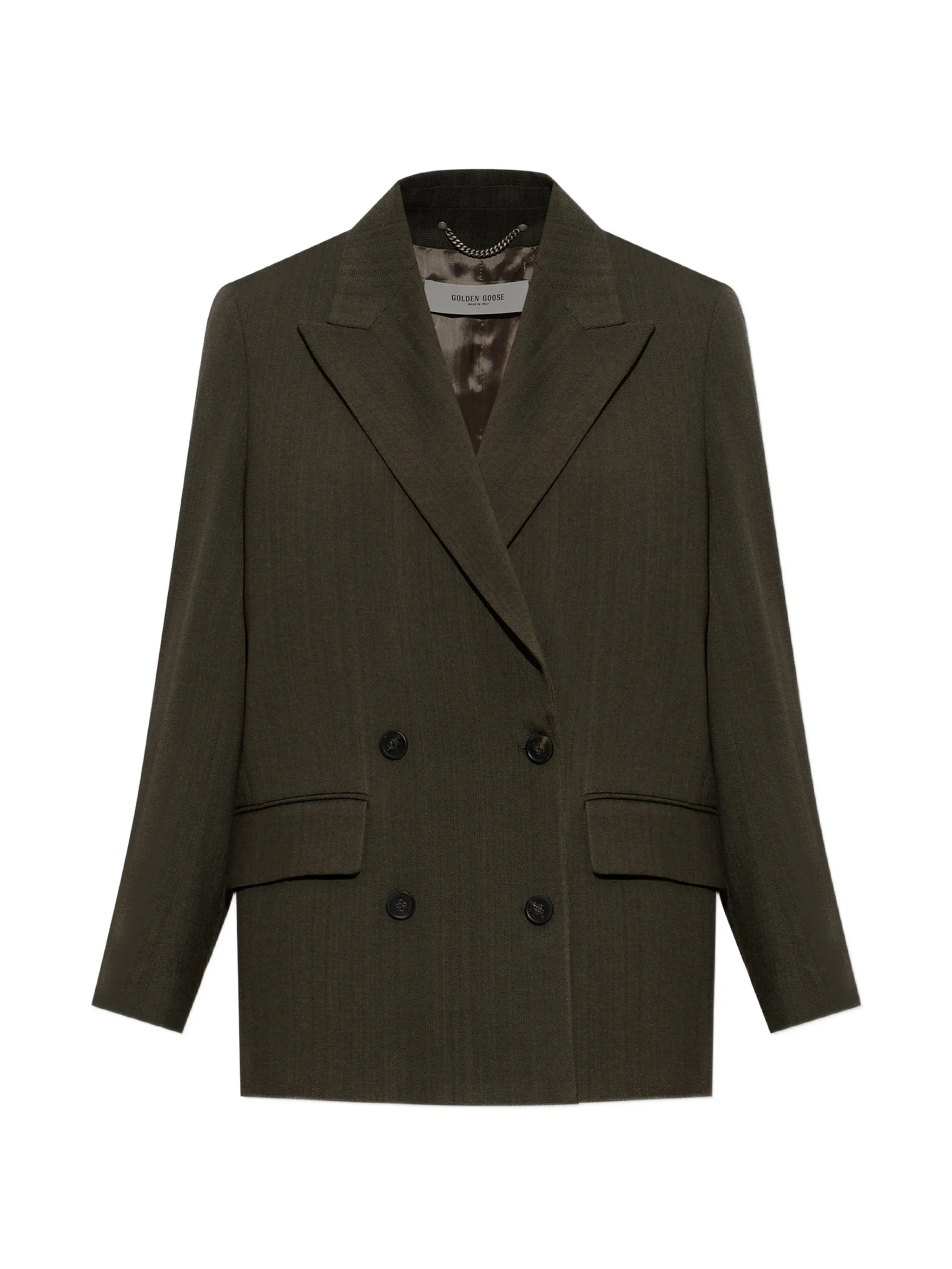 double-breasted blazer