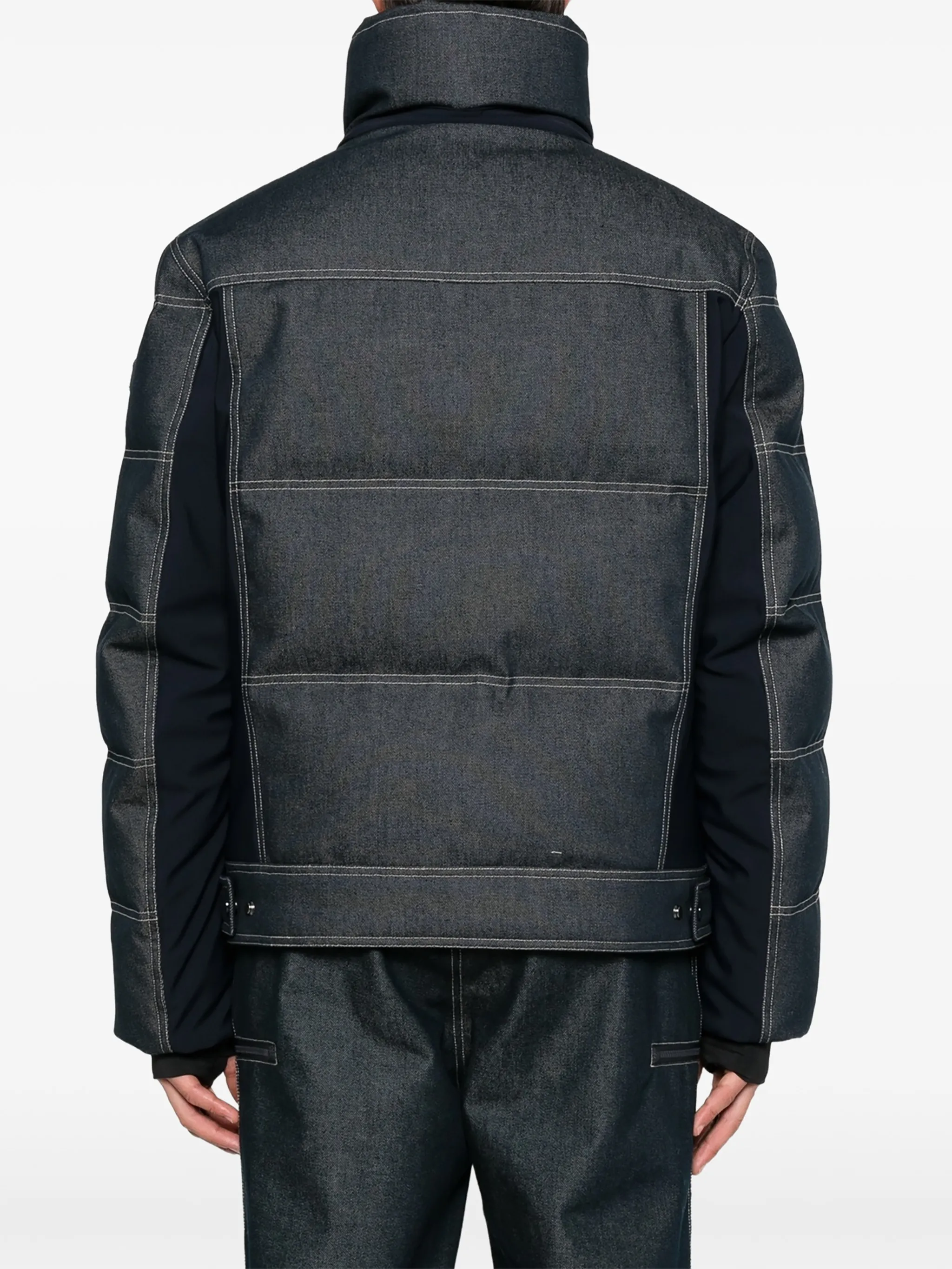 Carlo denim padded jacket