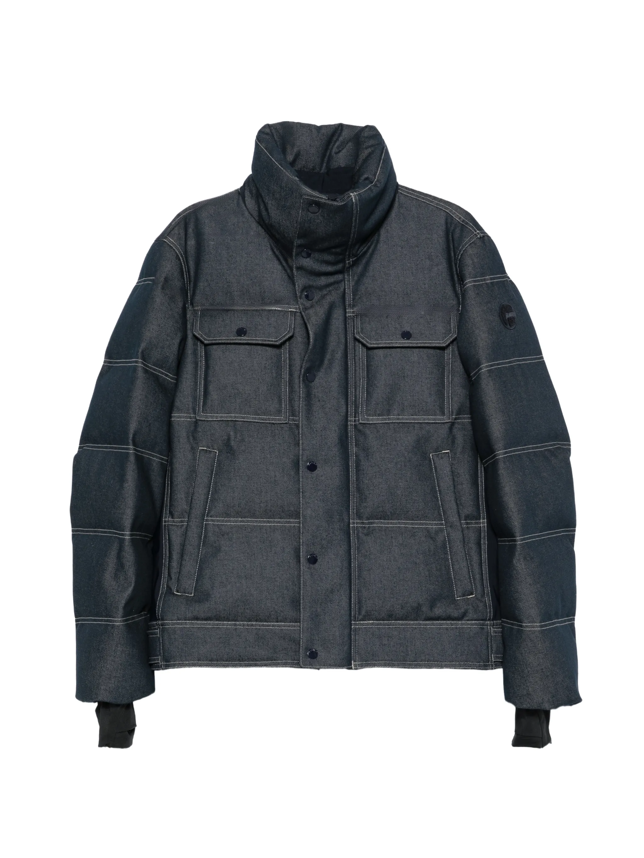Carlo denim padded jacket