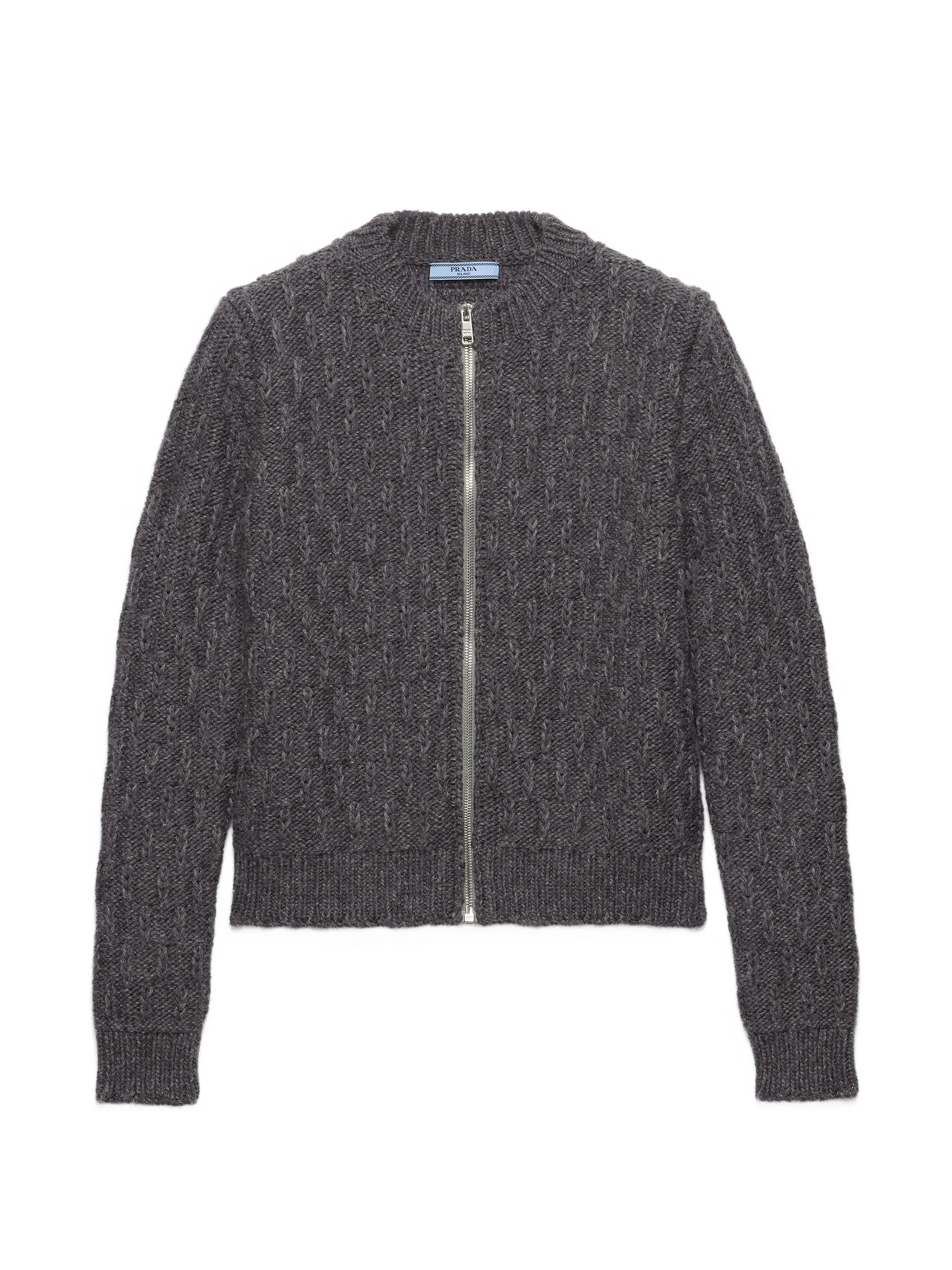 wool and alpaca cardigan