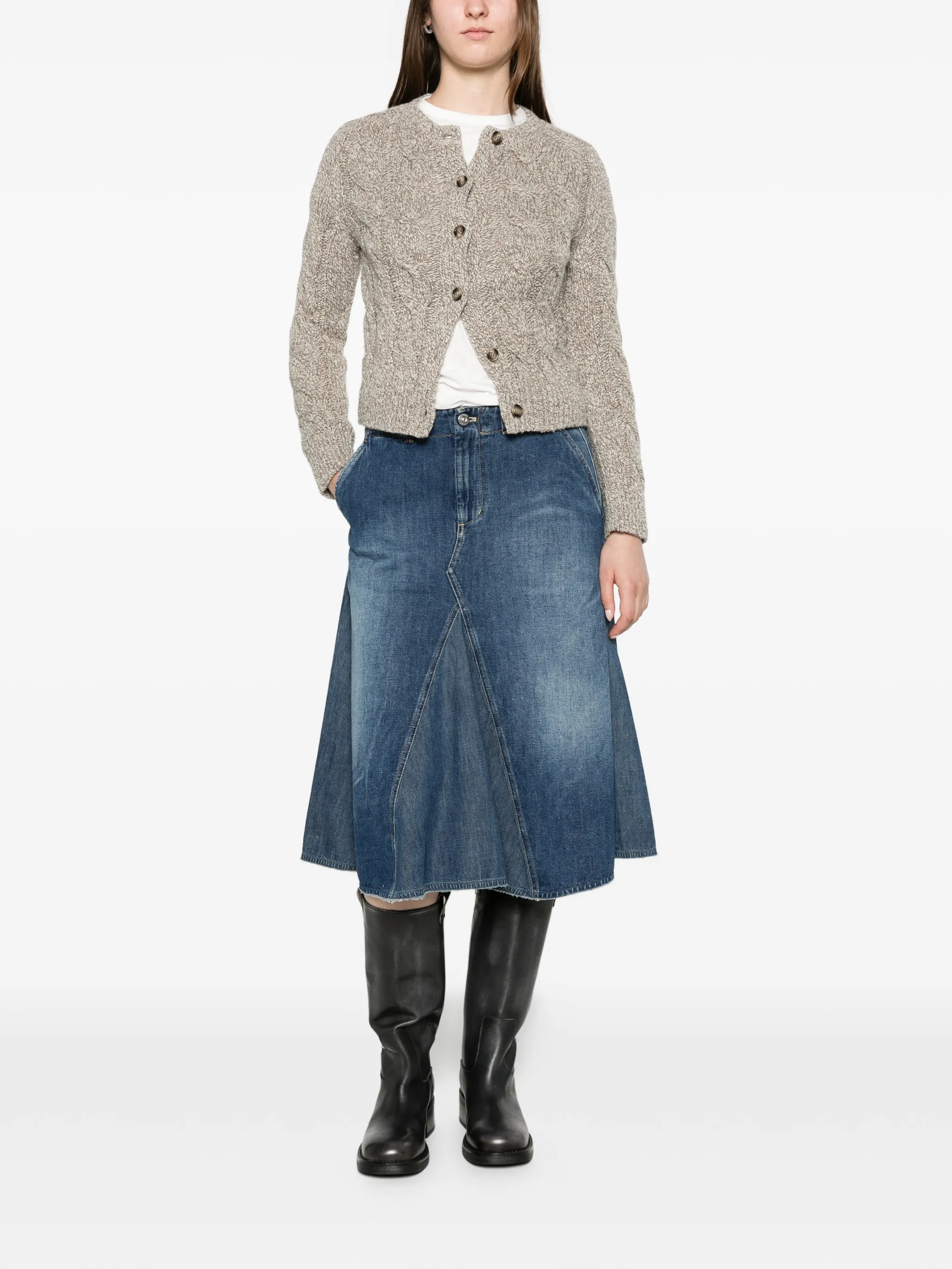 Penrose cable cardigan