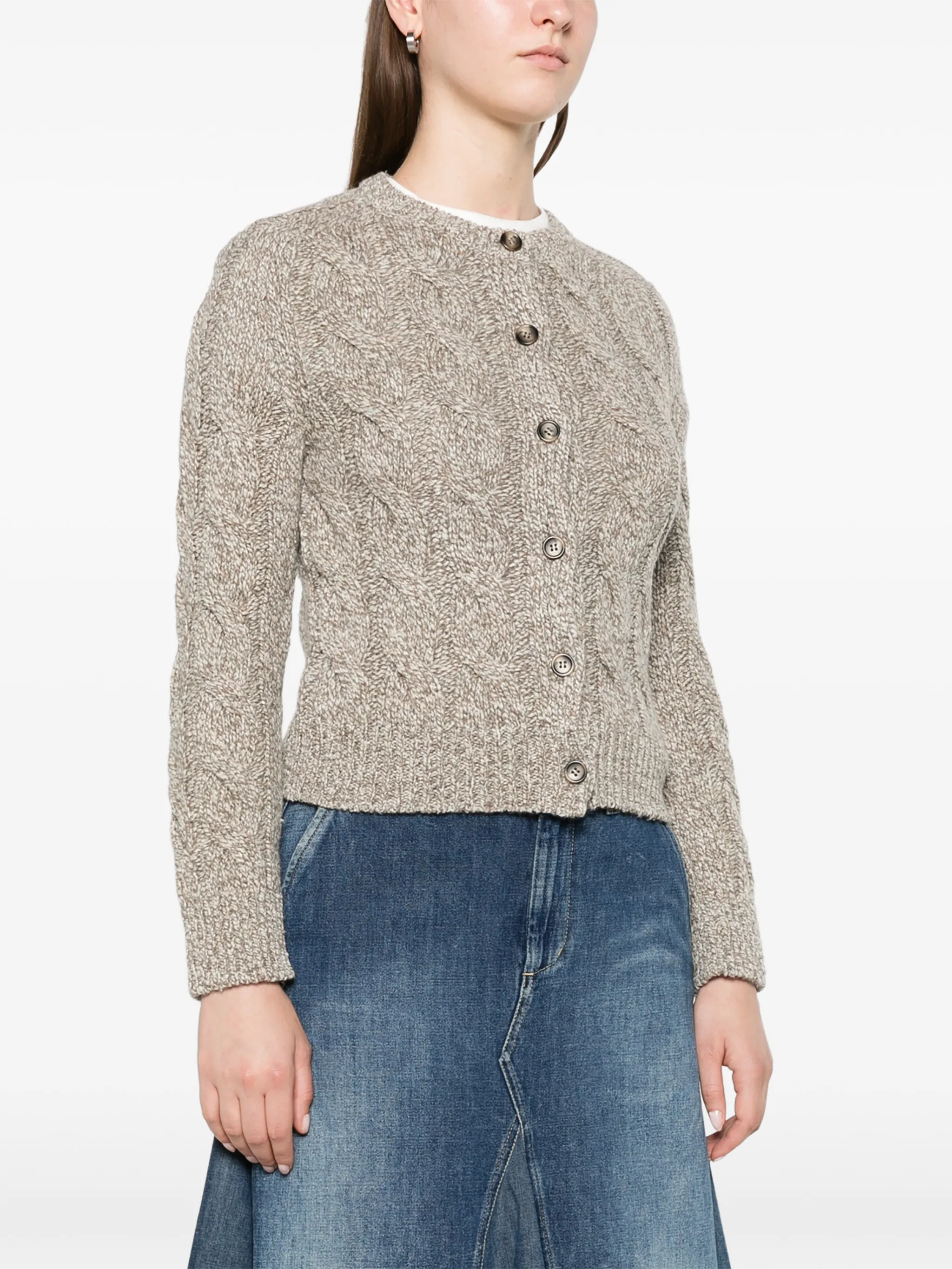 Penrose cable cardigan