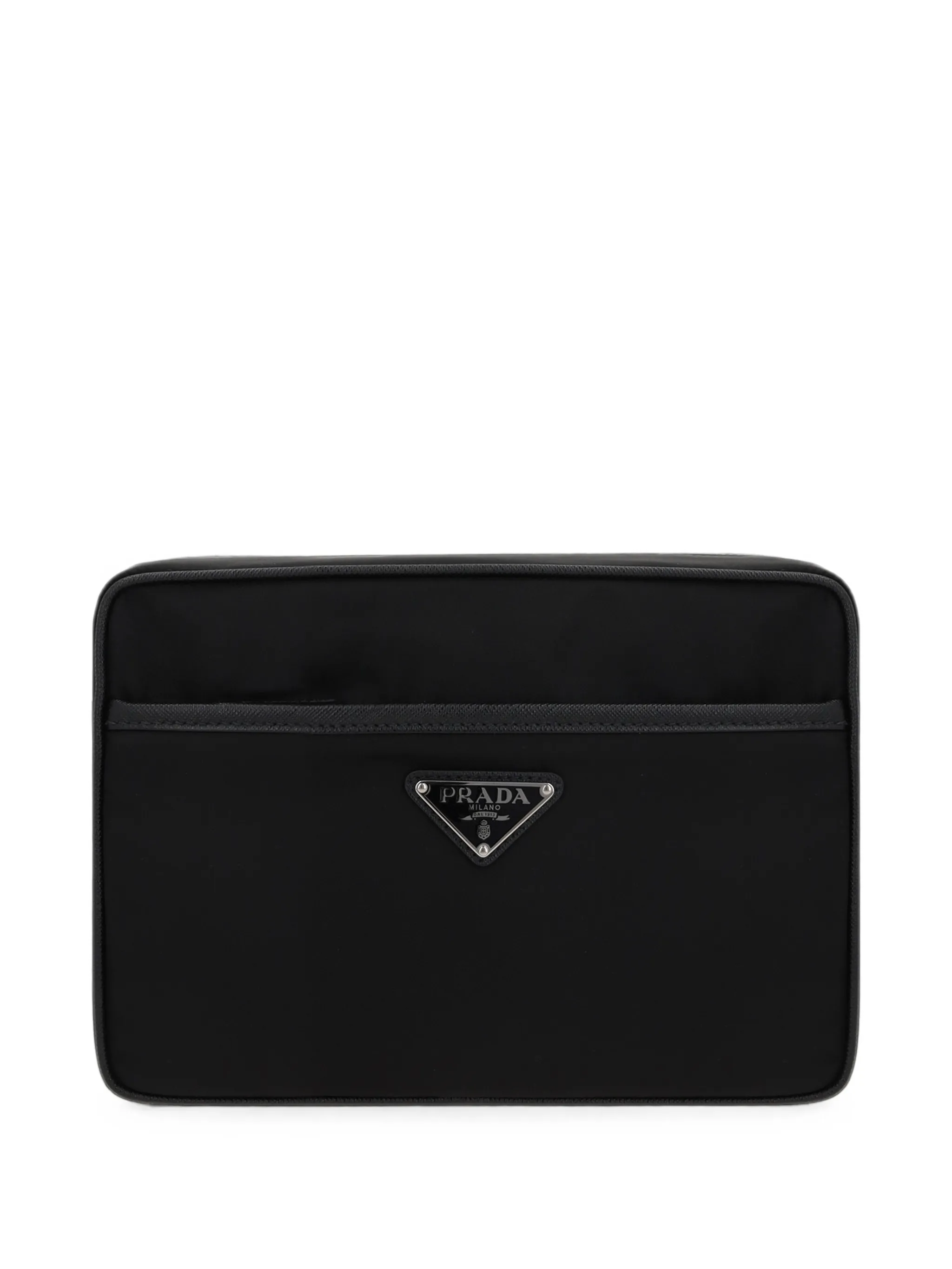 Re-Nylon and Saffiano shoulder bag