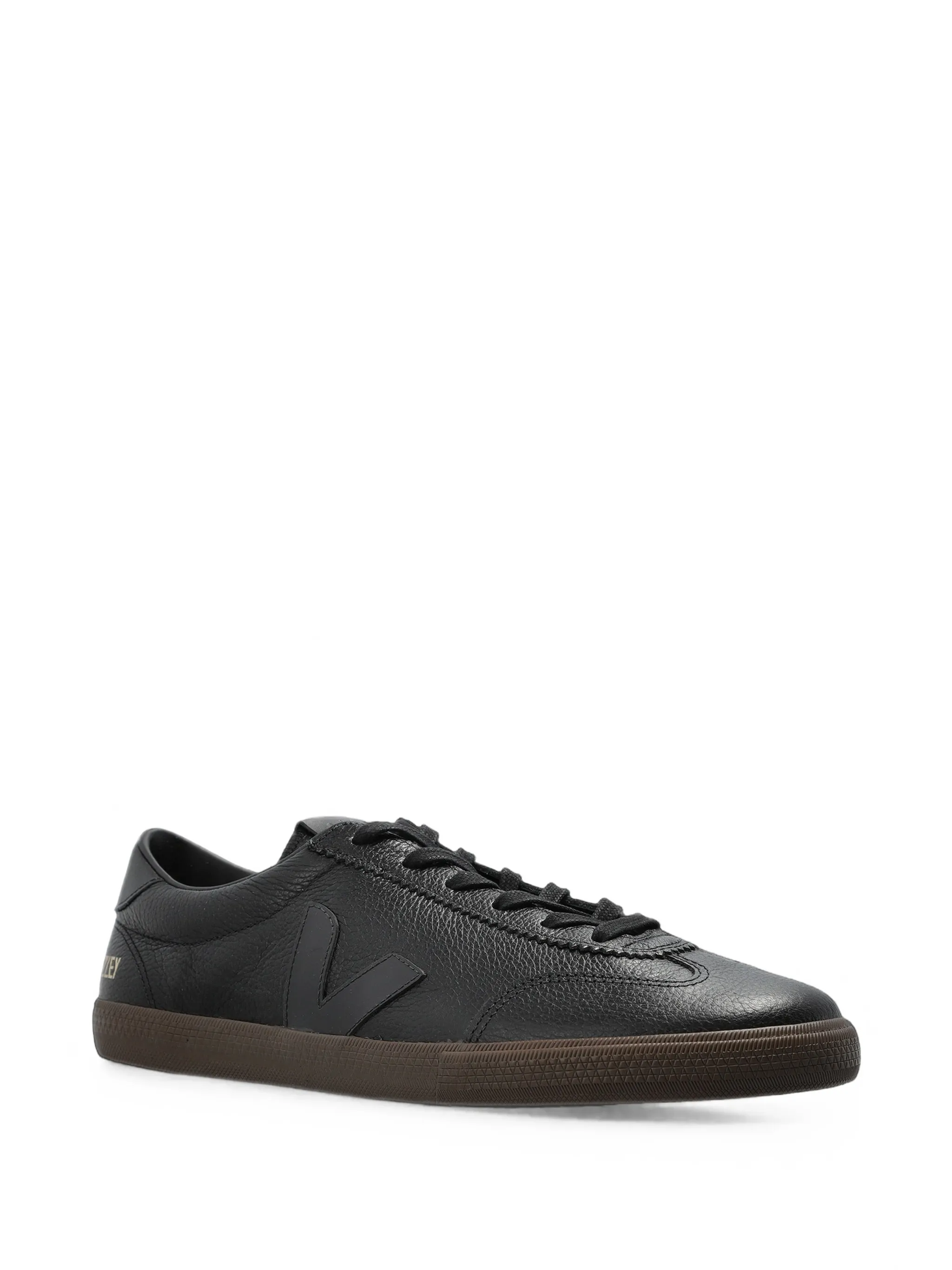 Volley grained leather sneakers