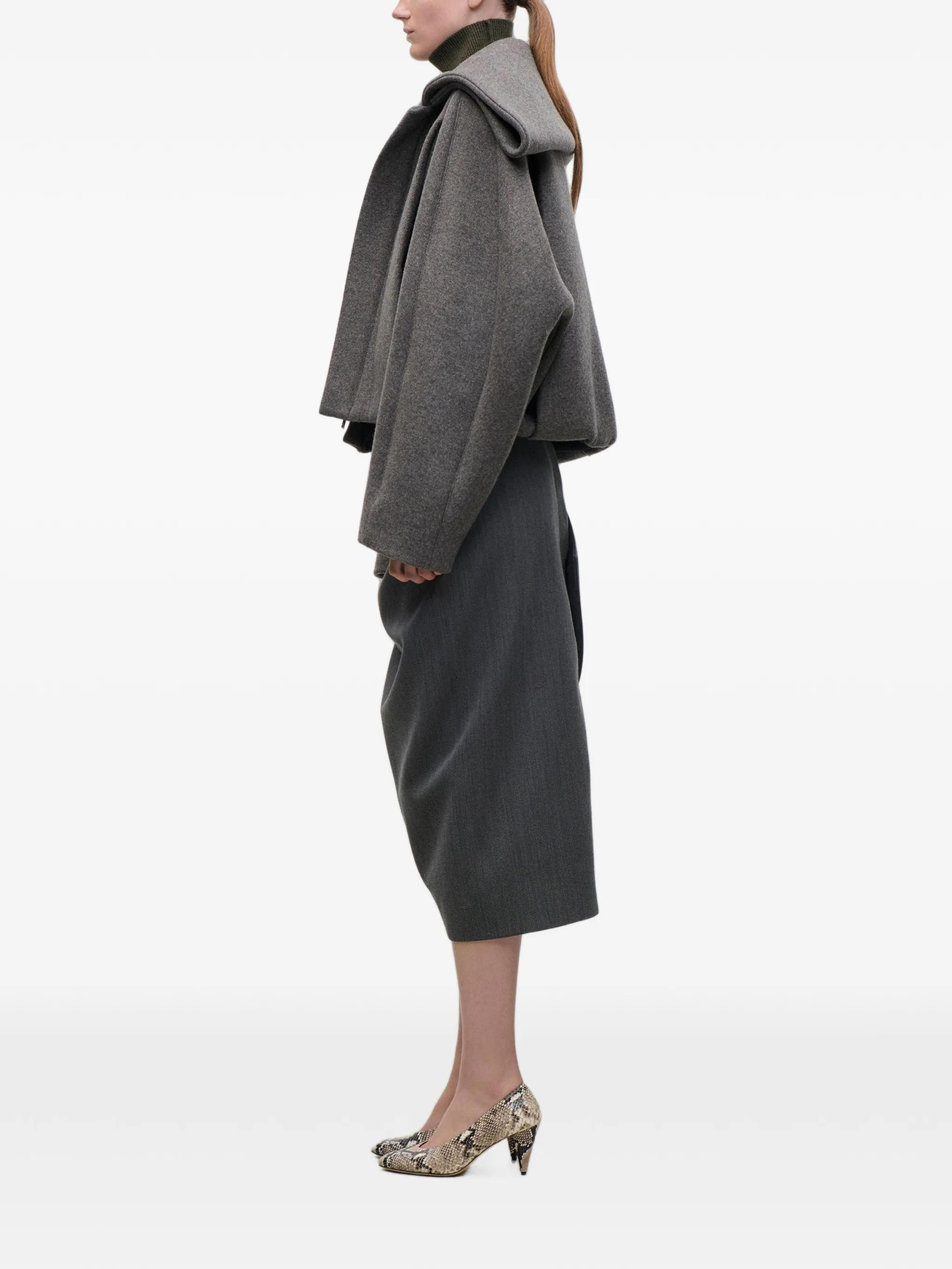folded-collar jacket