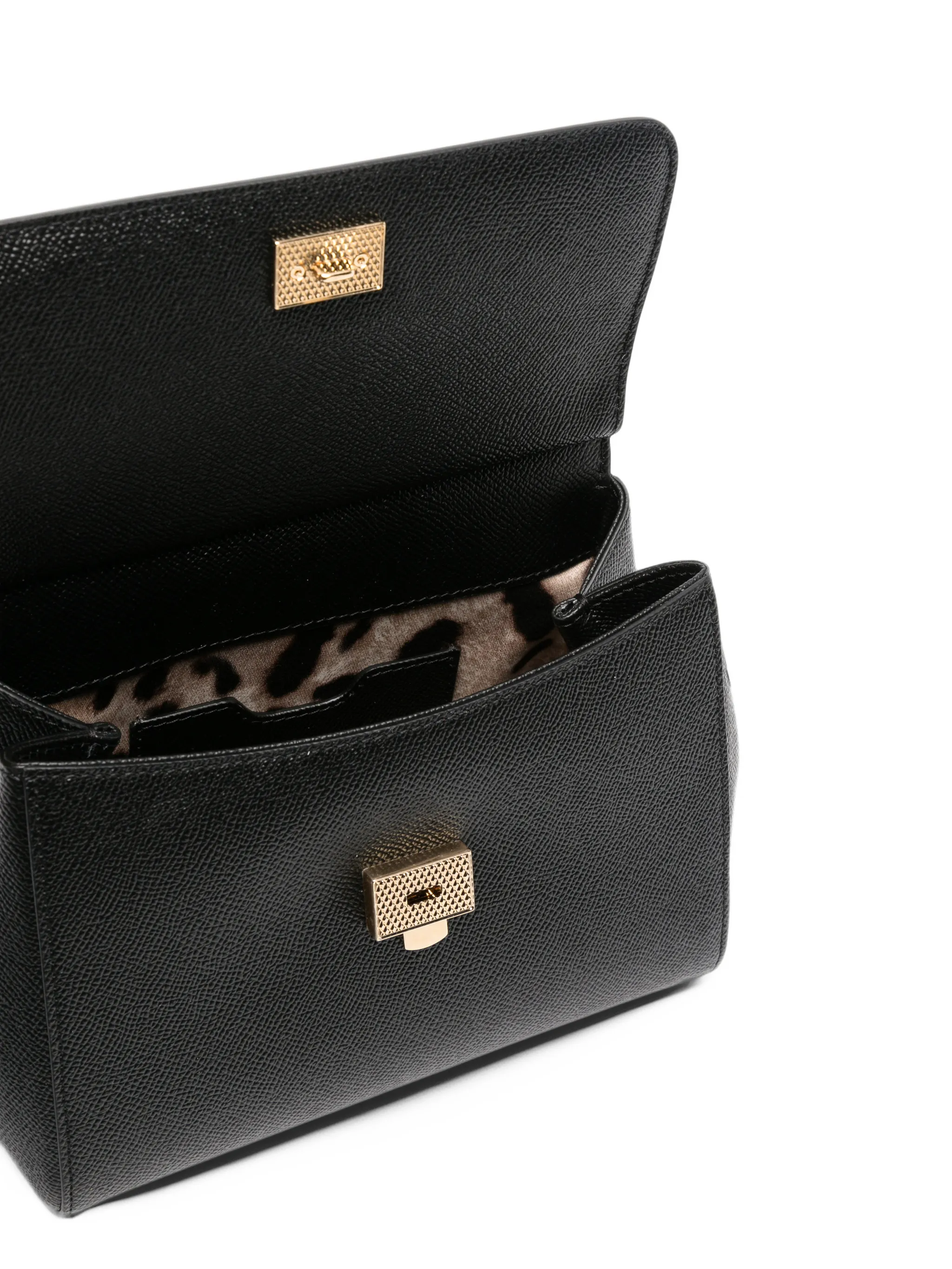 small Sicily handbag in dauphine calfskin