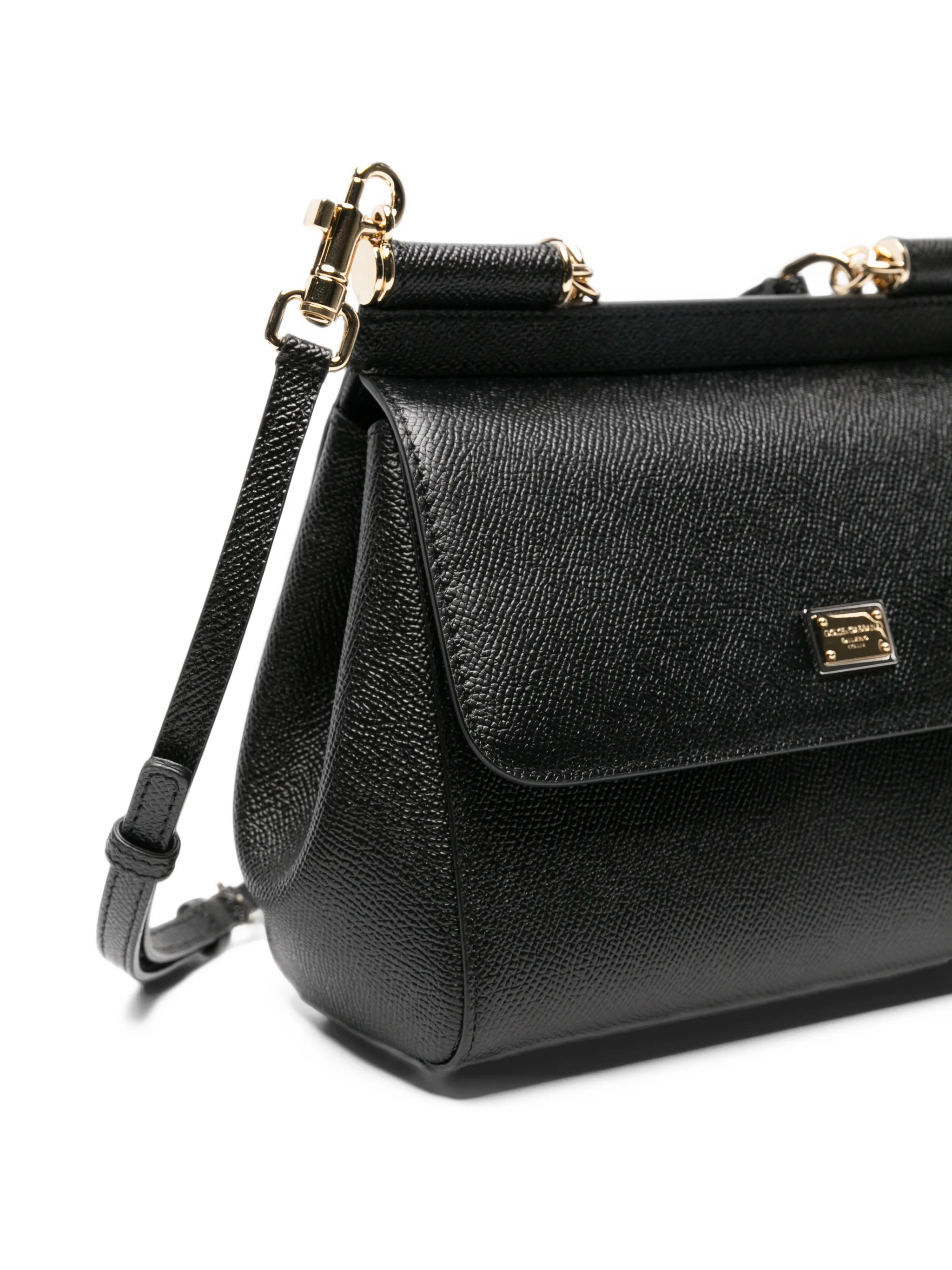 small Sicily handbag in dauphine calfskin