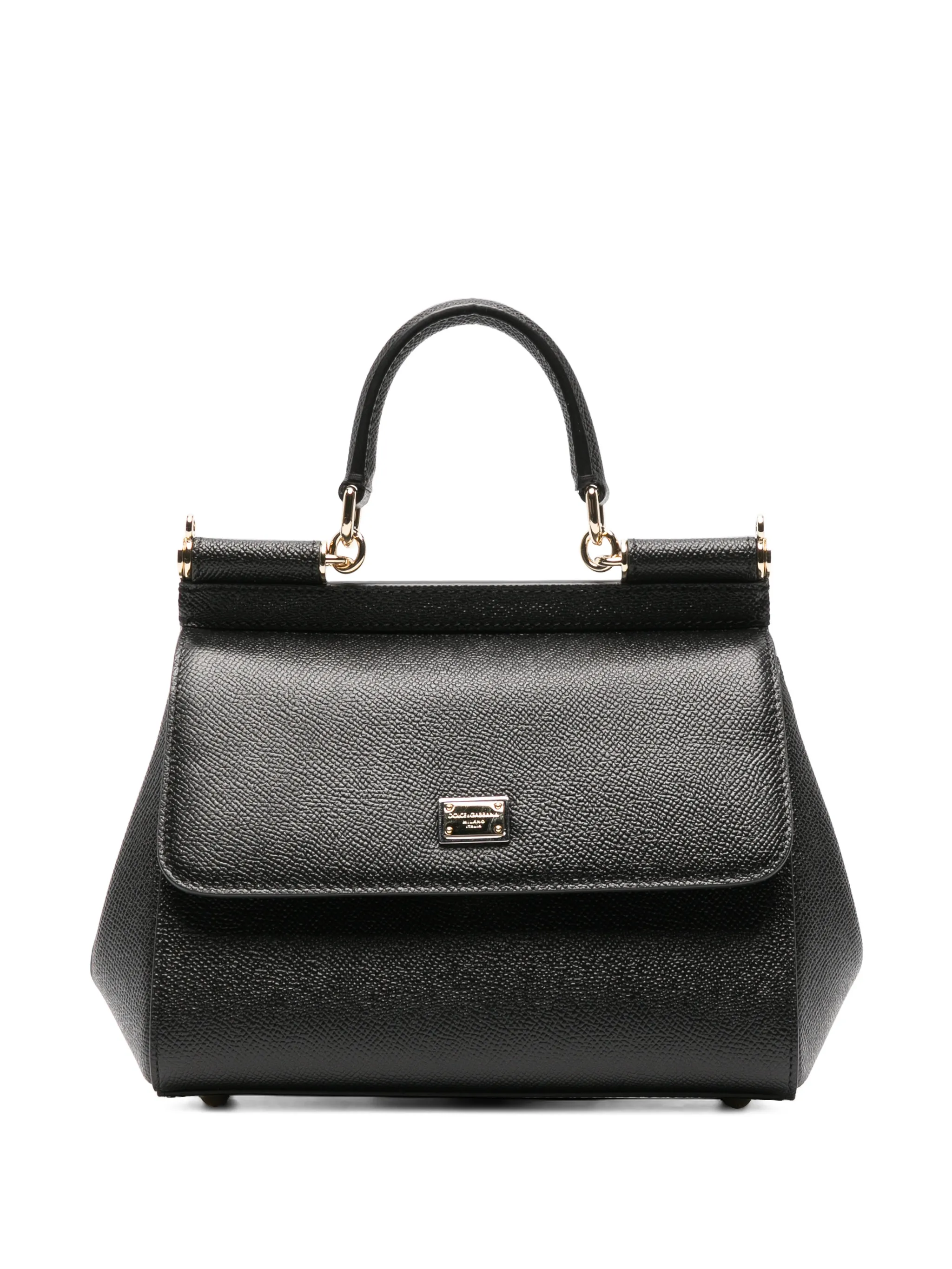 small Sicily handbag in dauphine calfskin