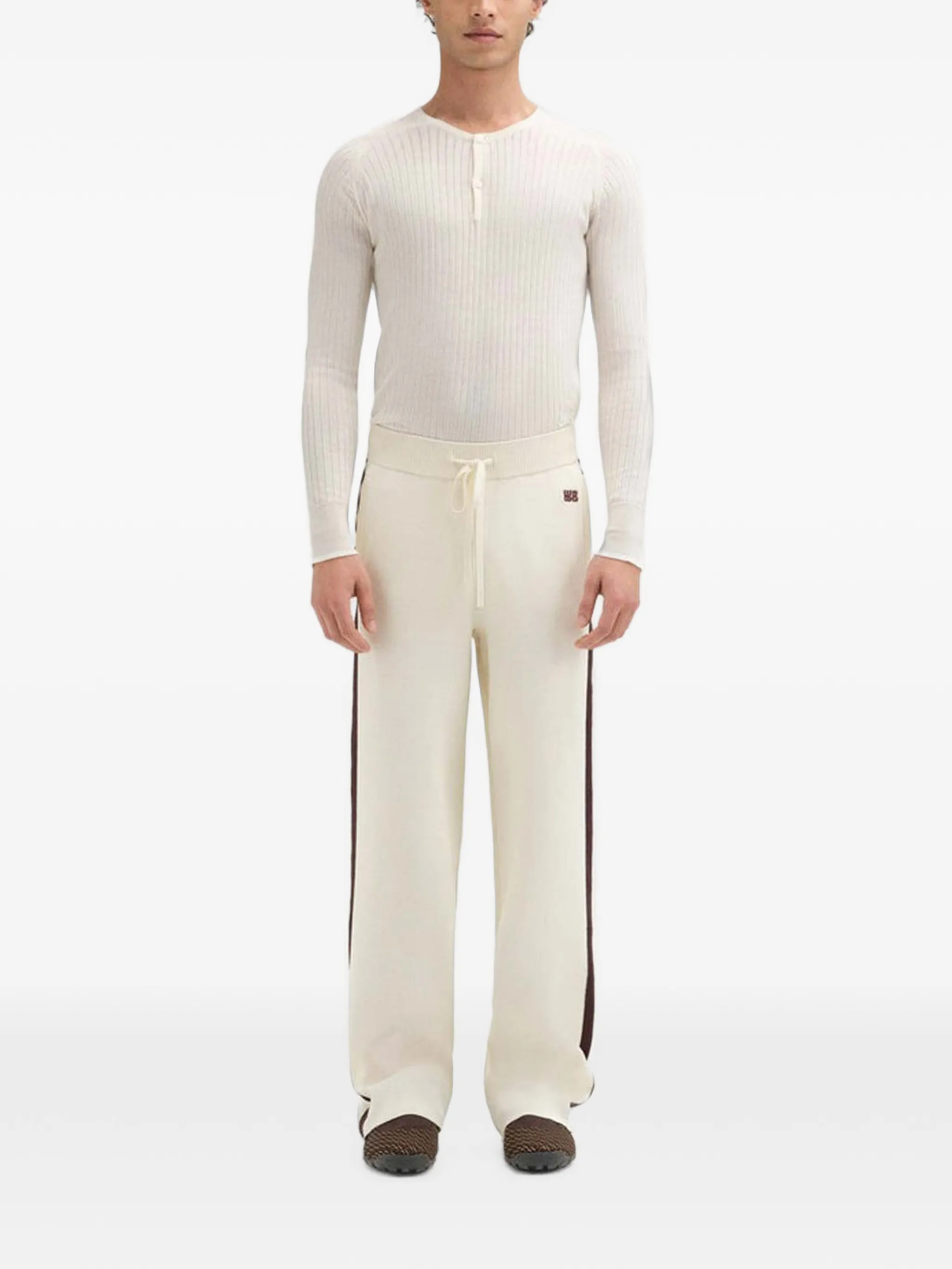 Tide logo-embroidered side-stripe track pants