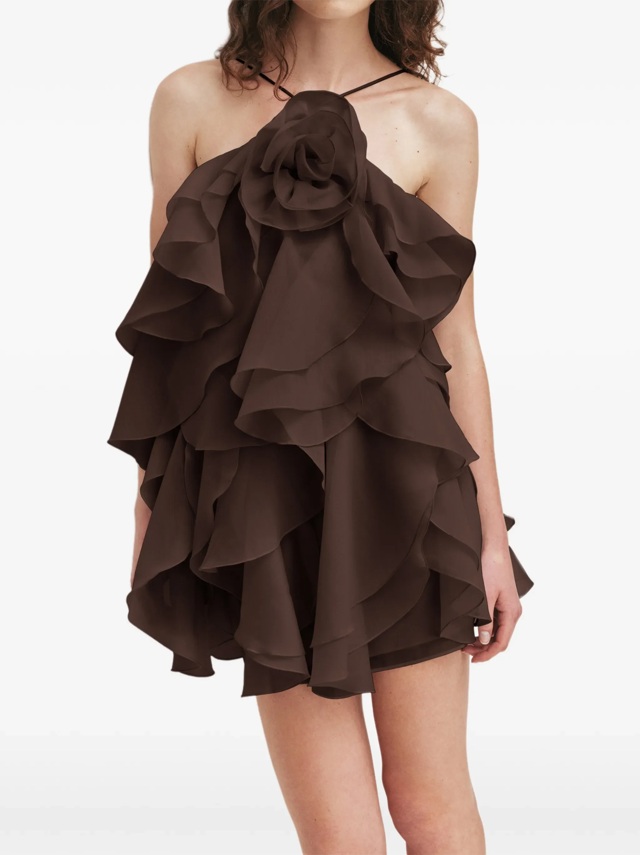 Pandorea ruffled mini dress