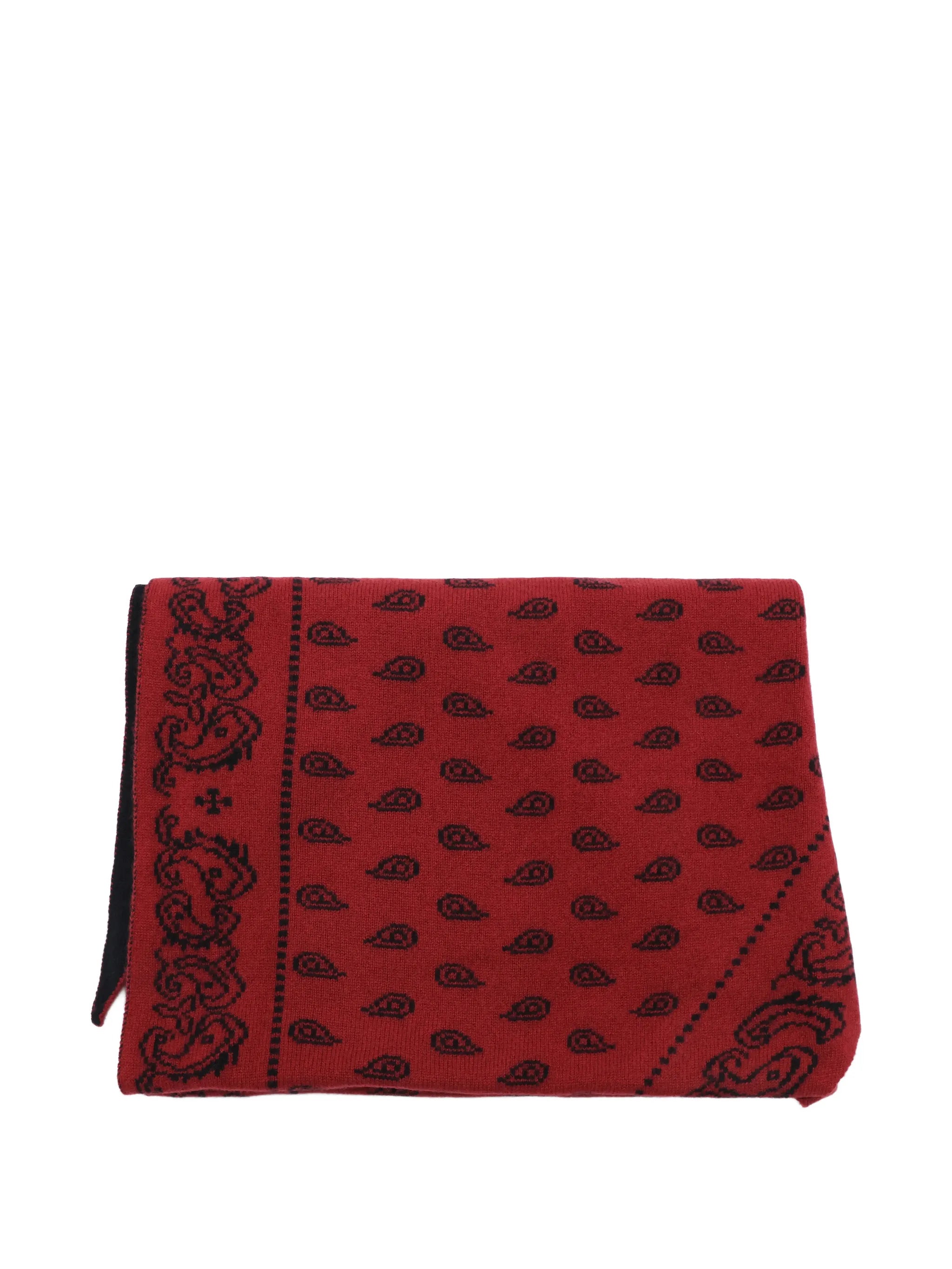 The Wild Rag paisley-print cashmere scarf