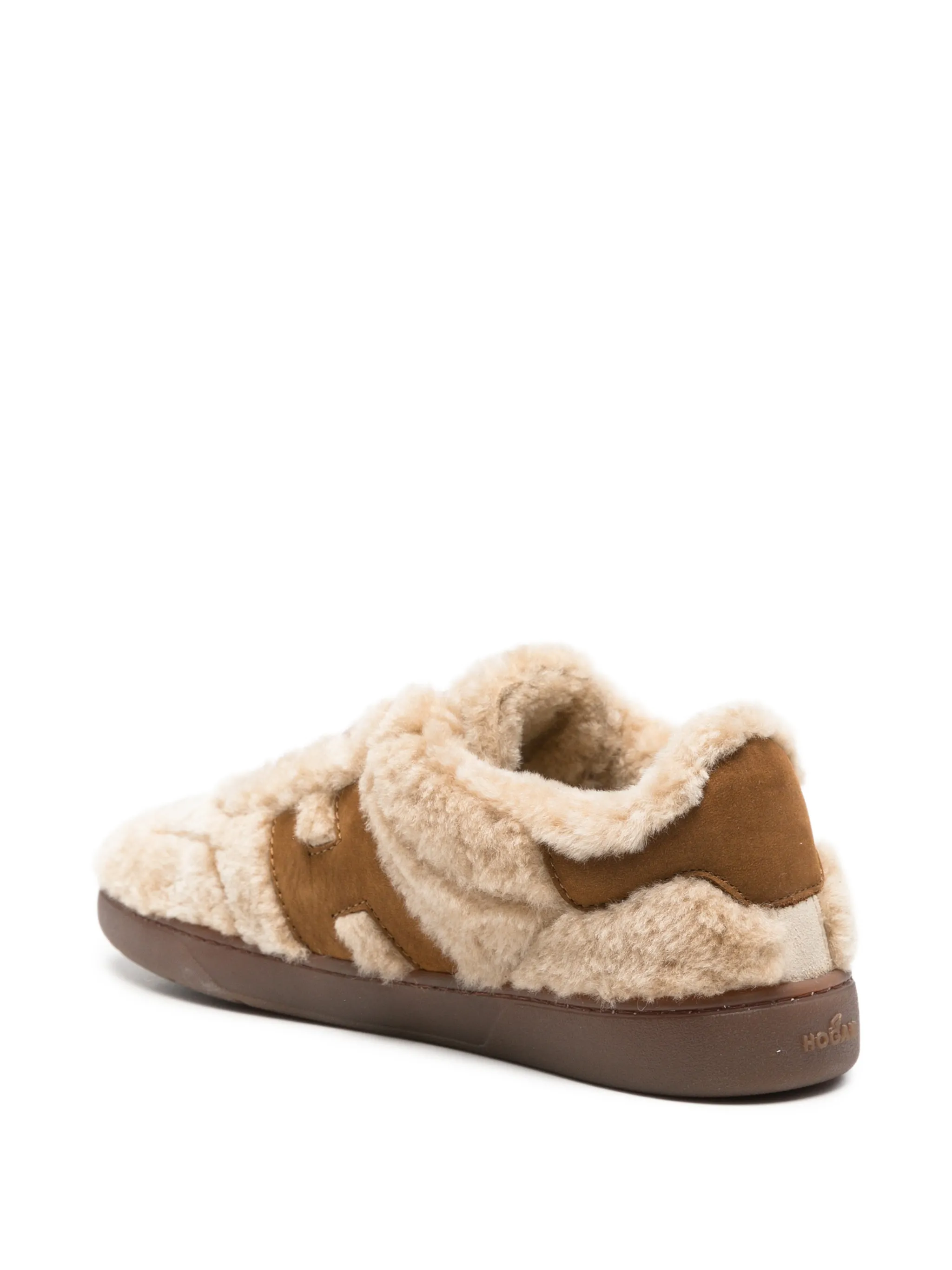 shearling H-logo sneakers