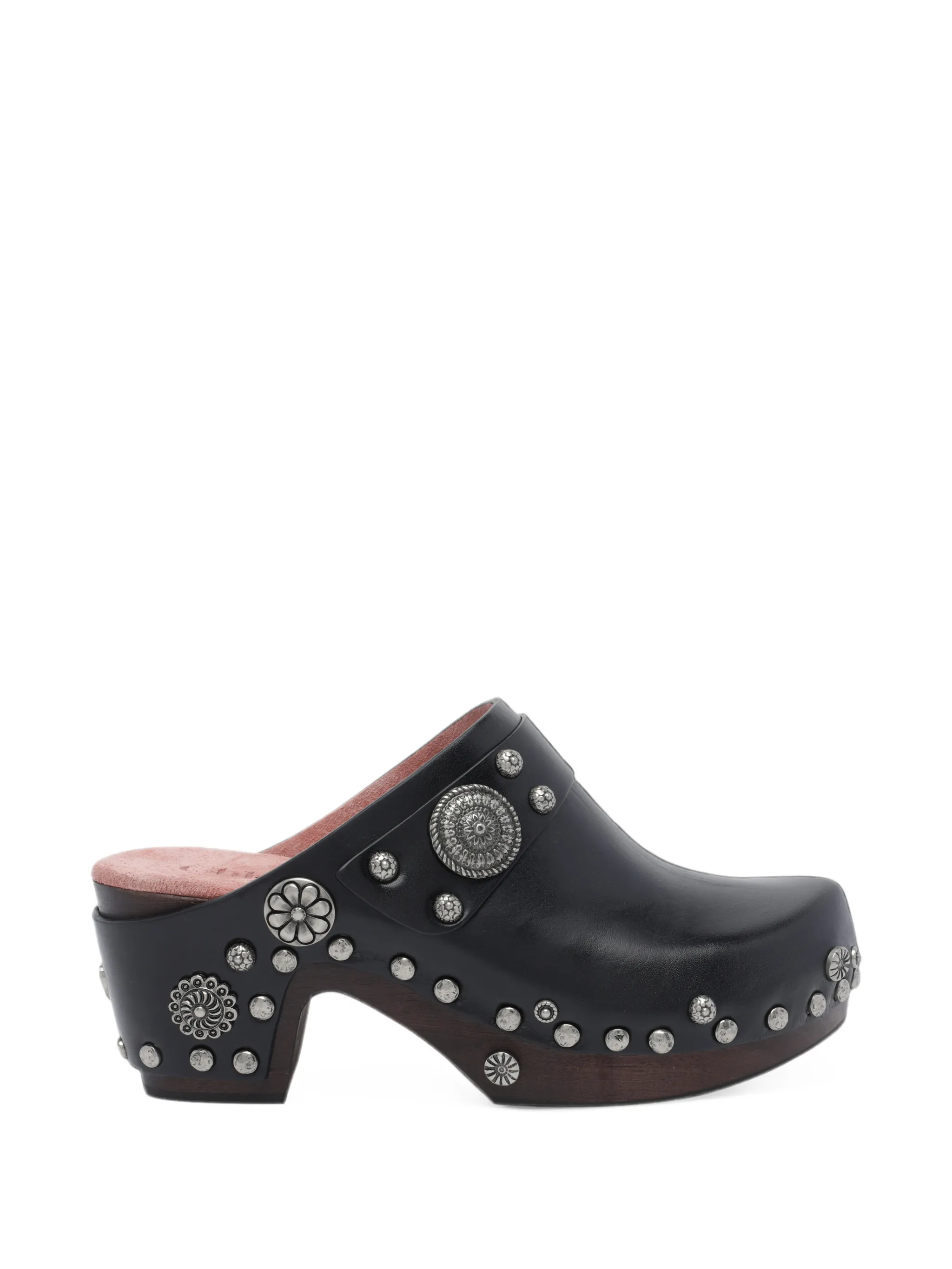 Talis studded leather mules