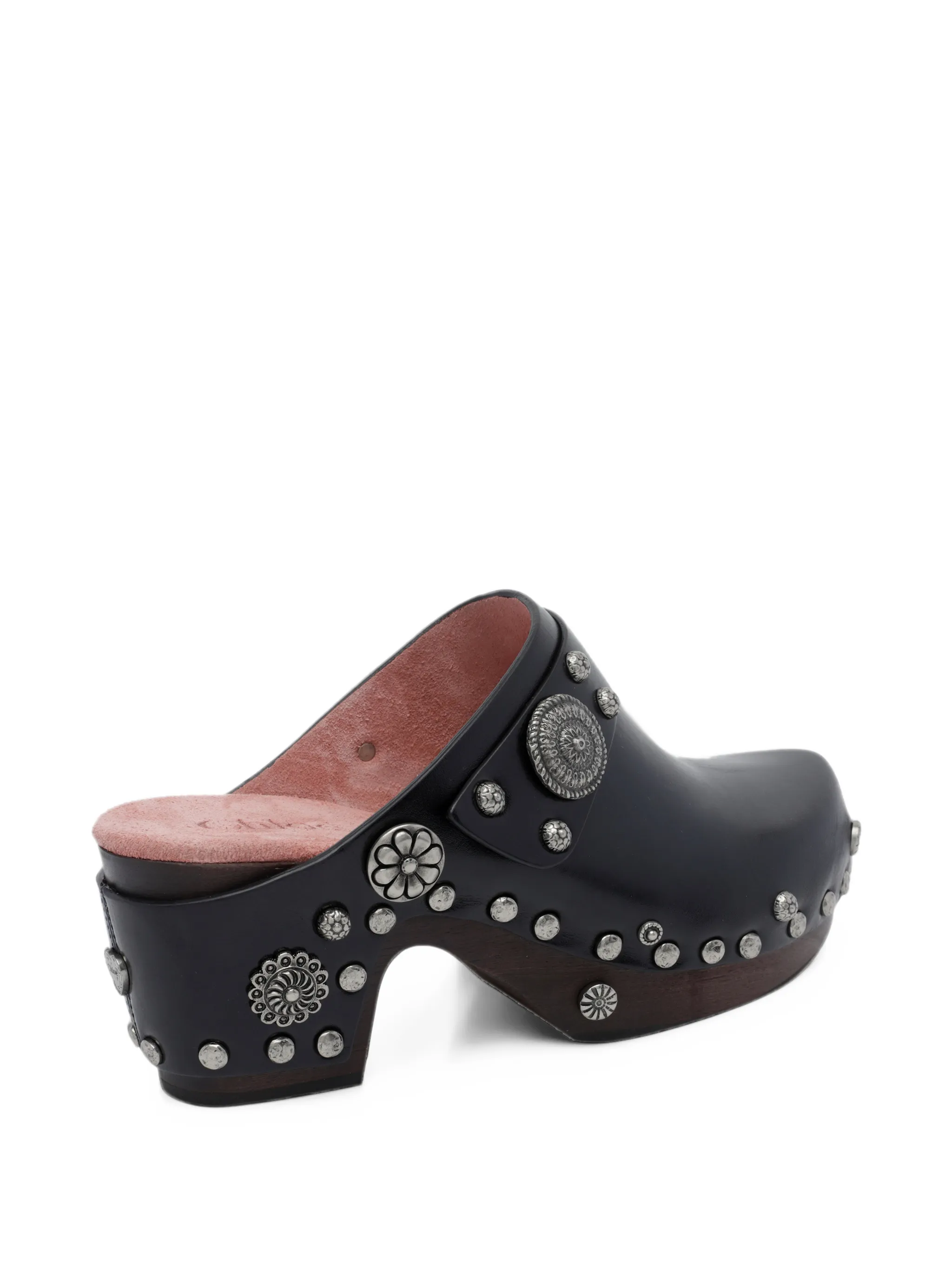 Talis studded leather mules