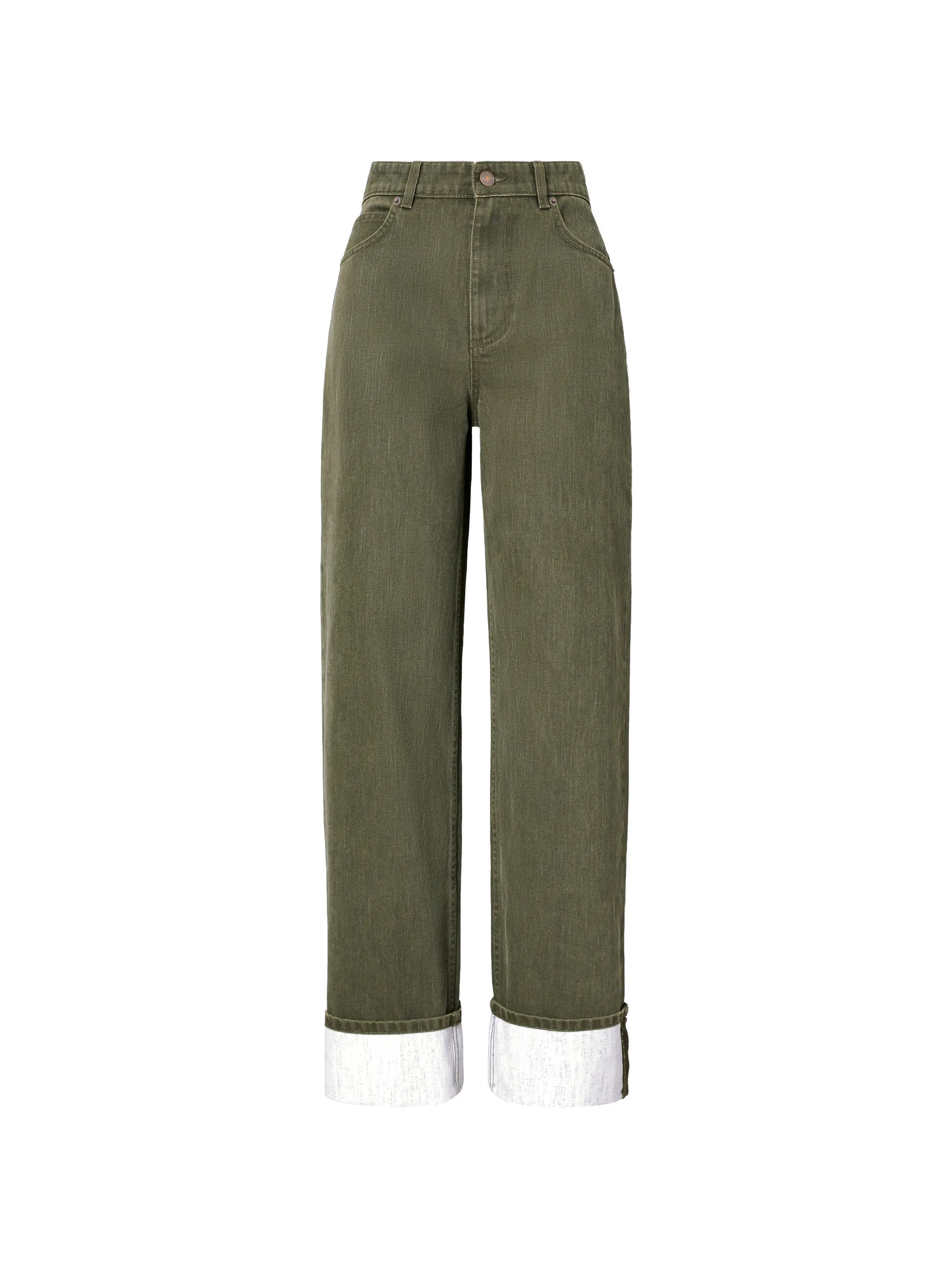 cuffed jeans