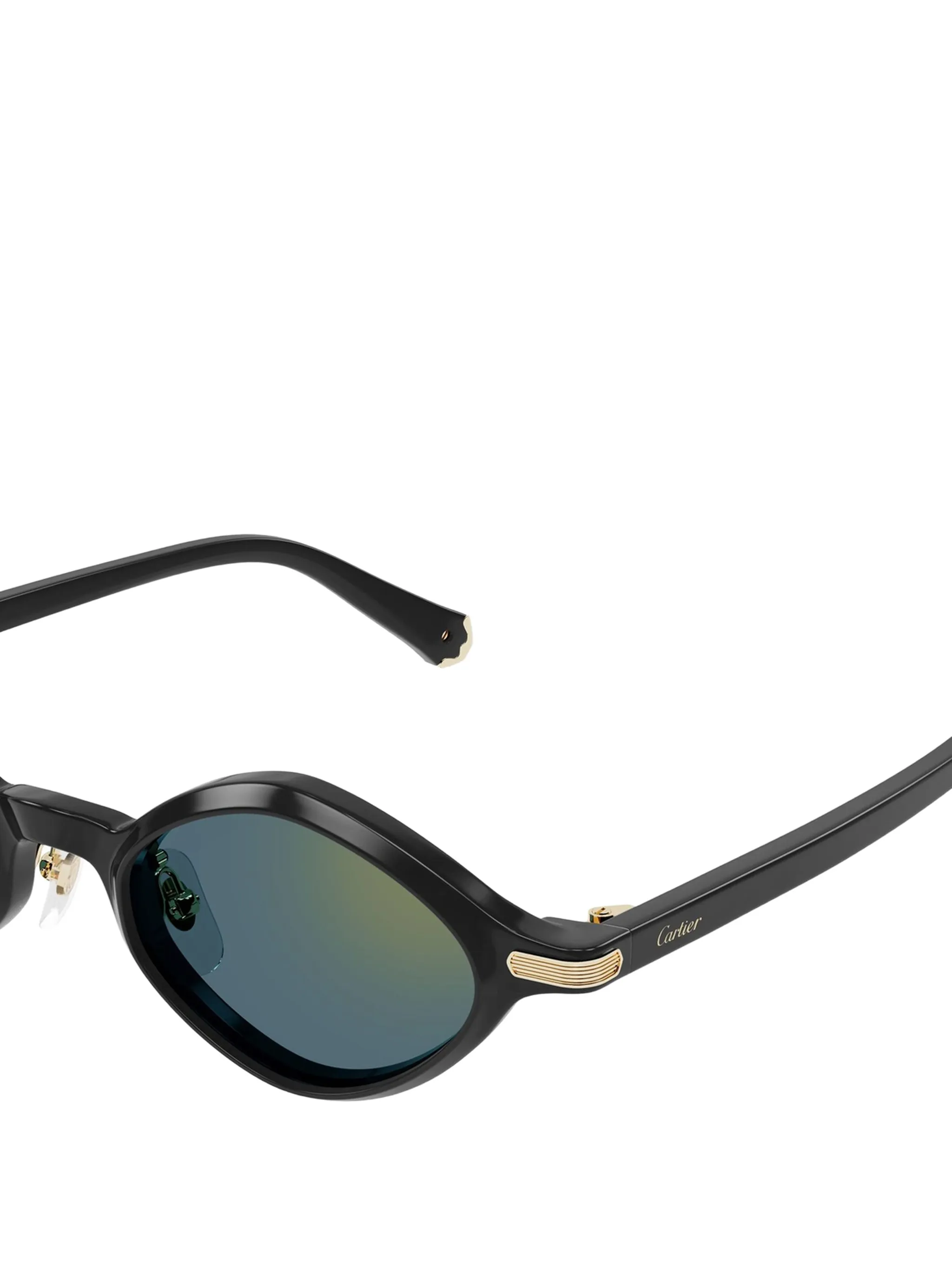 geometric-frame sunglasses