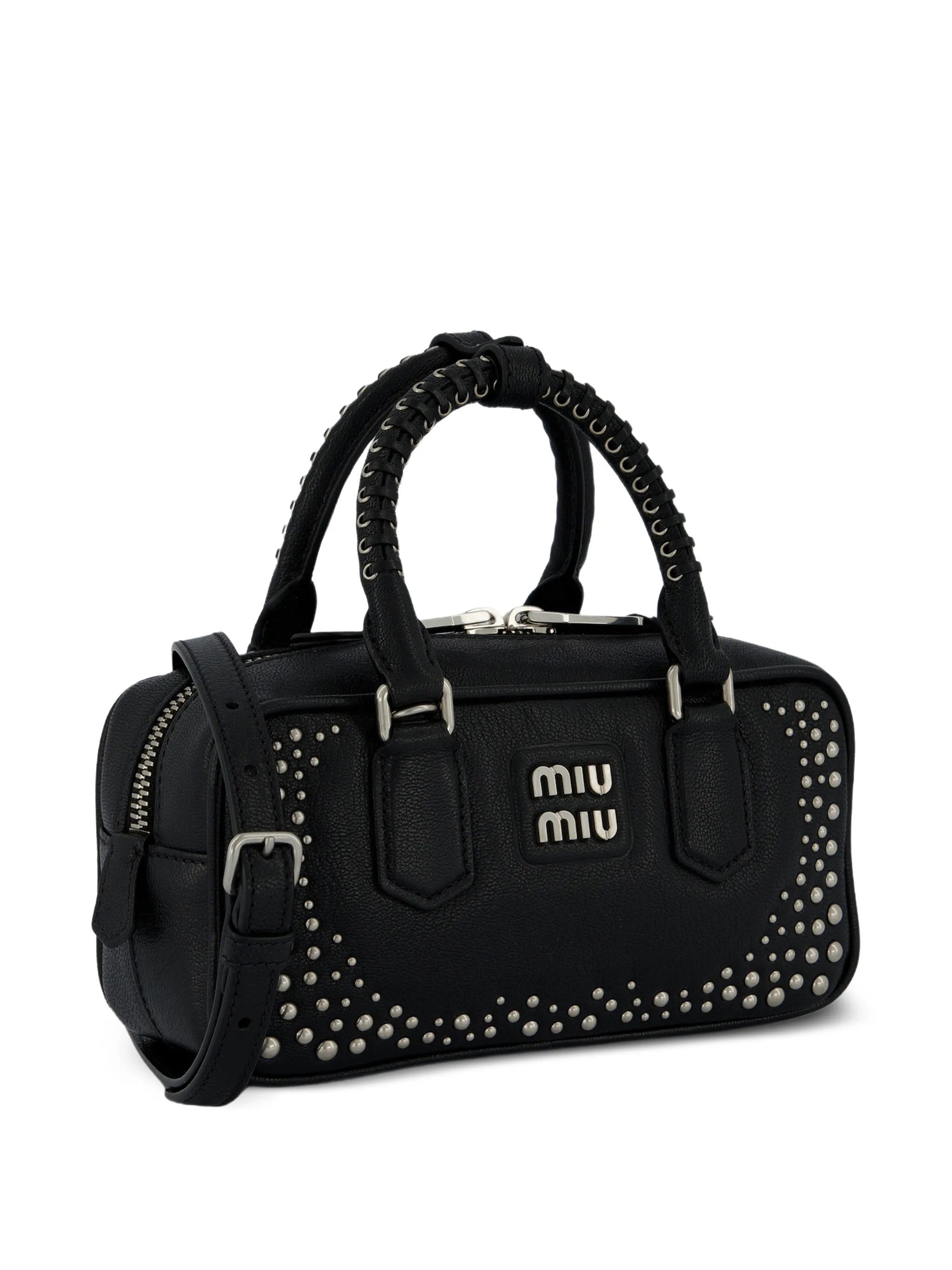 Arcadie studded leather bag