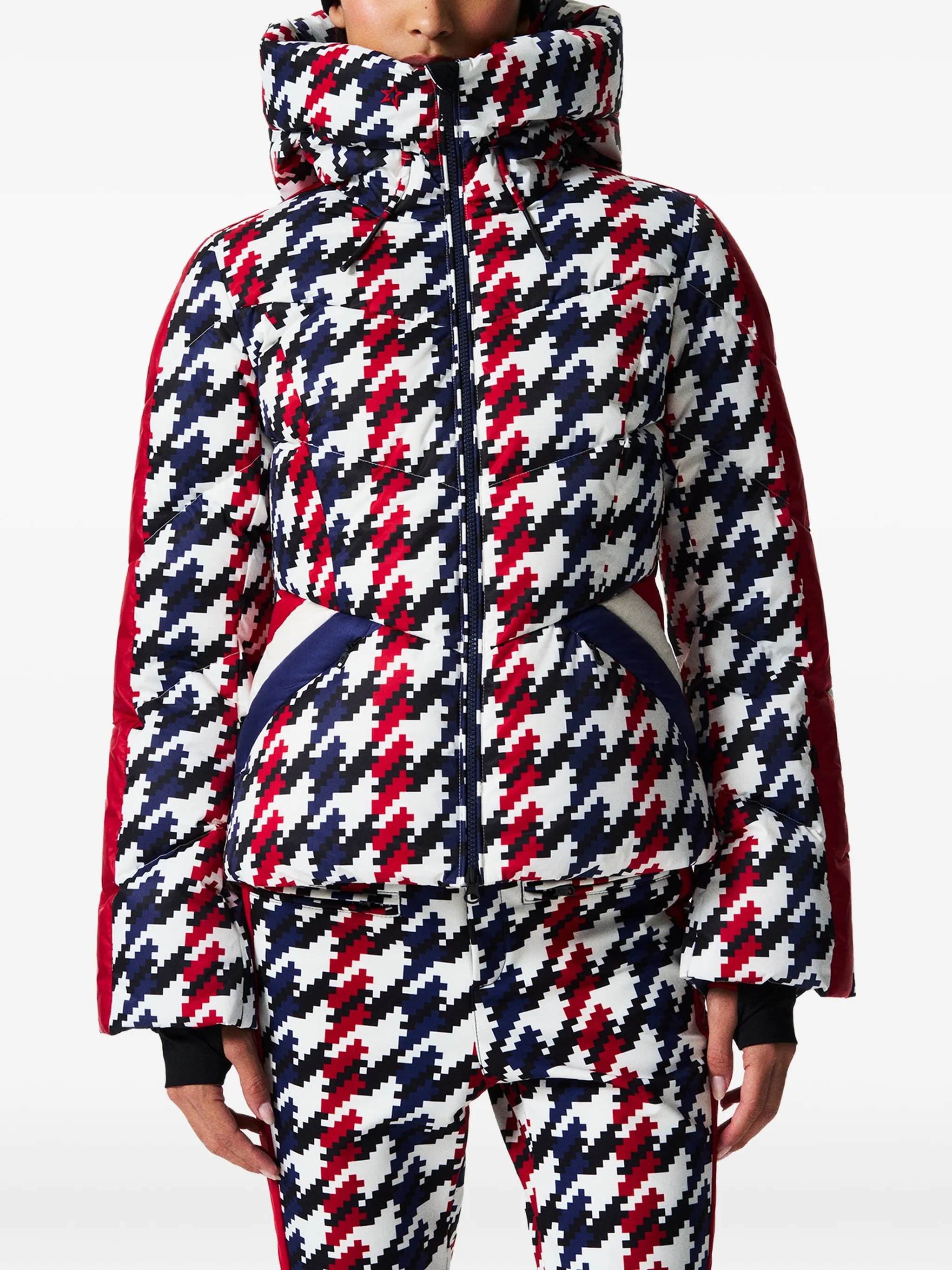 duvet down ski jacket