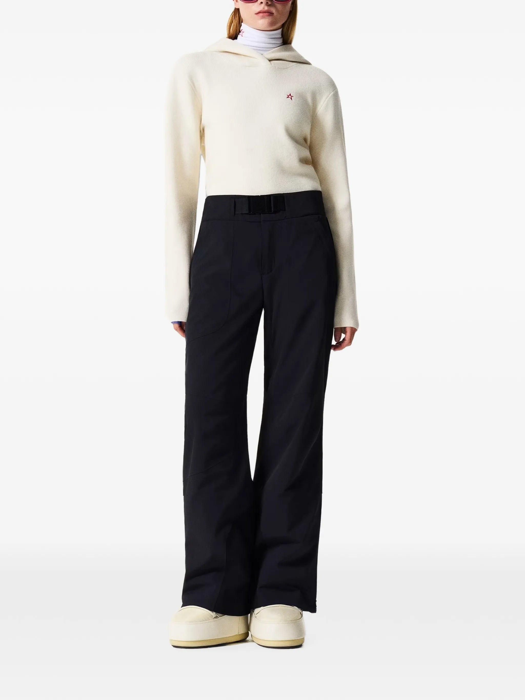 high-tech ski pants