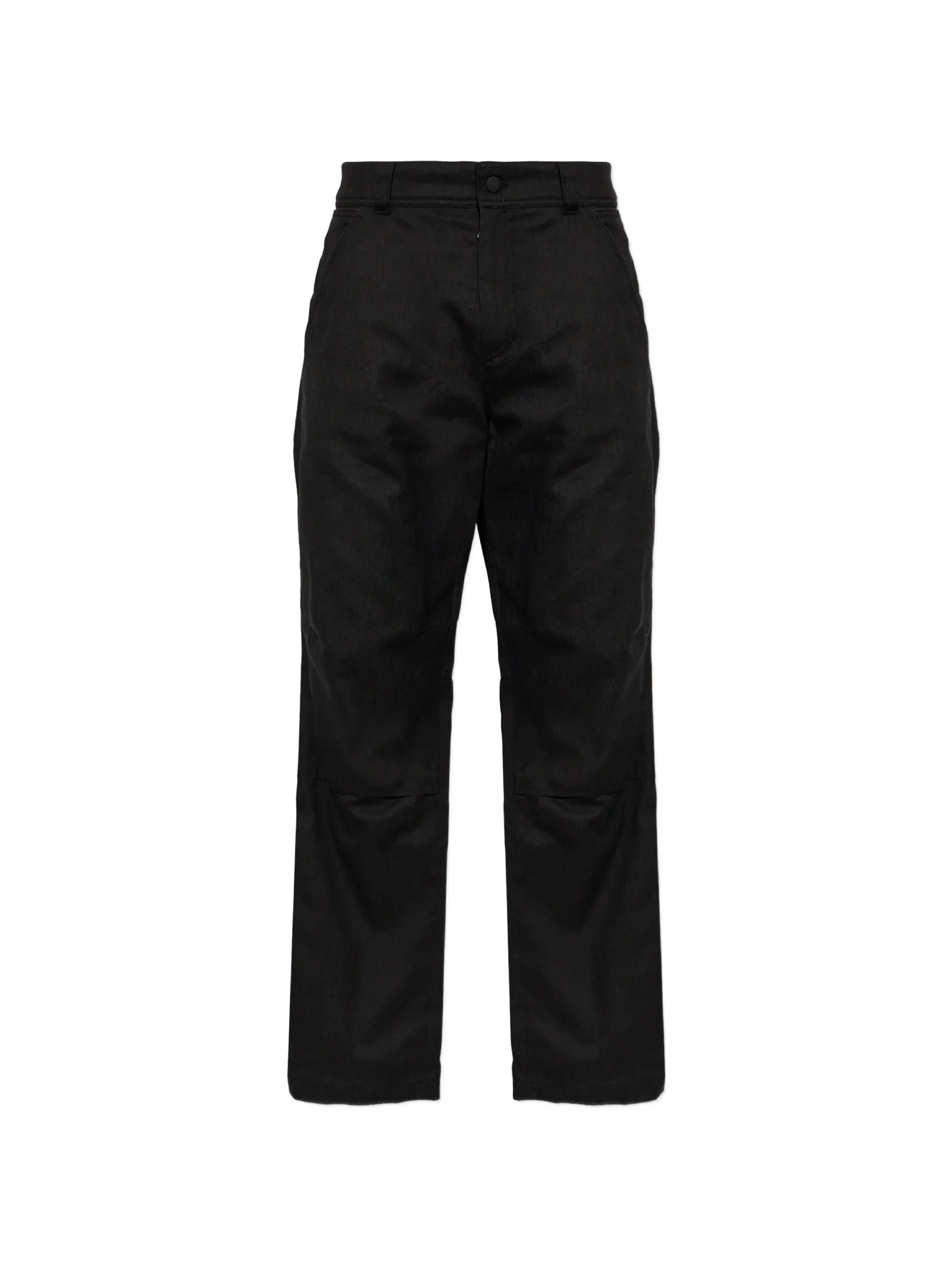 logo-patch trousers