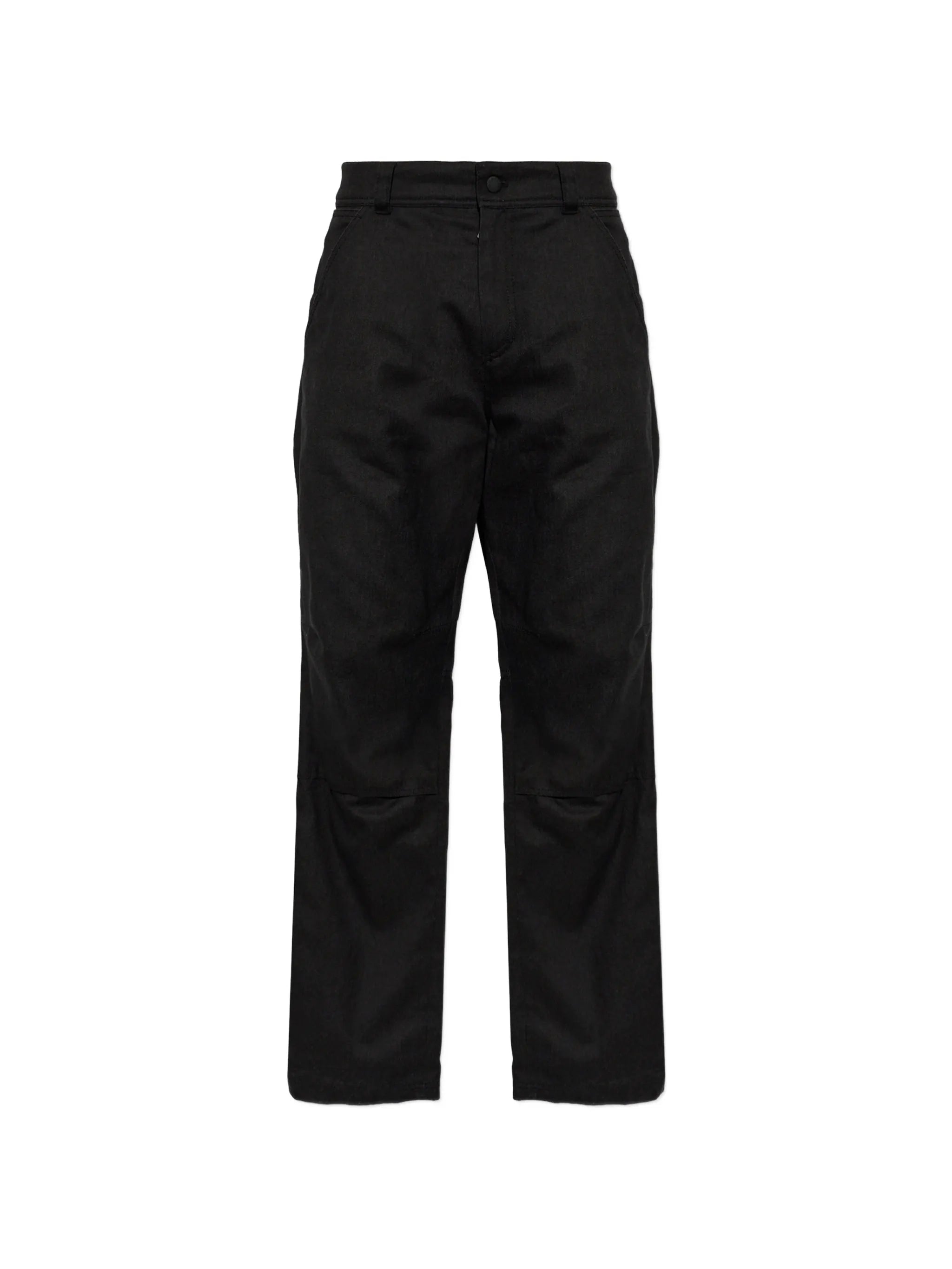 logo-patch trousers