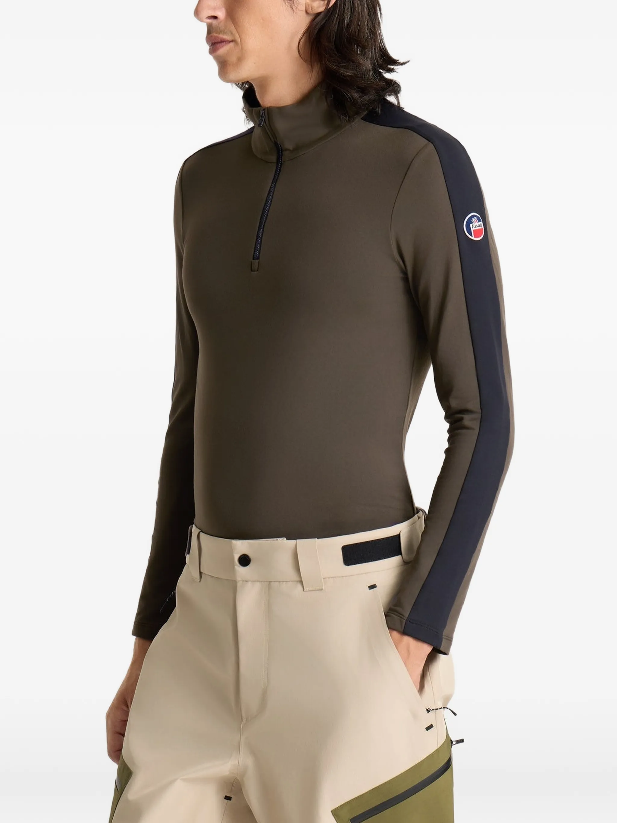 Alpille zip-up sweater