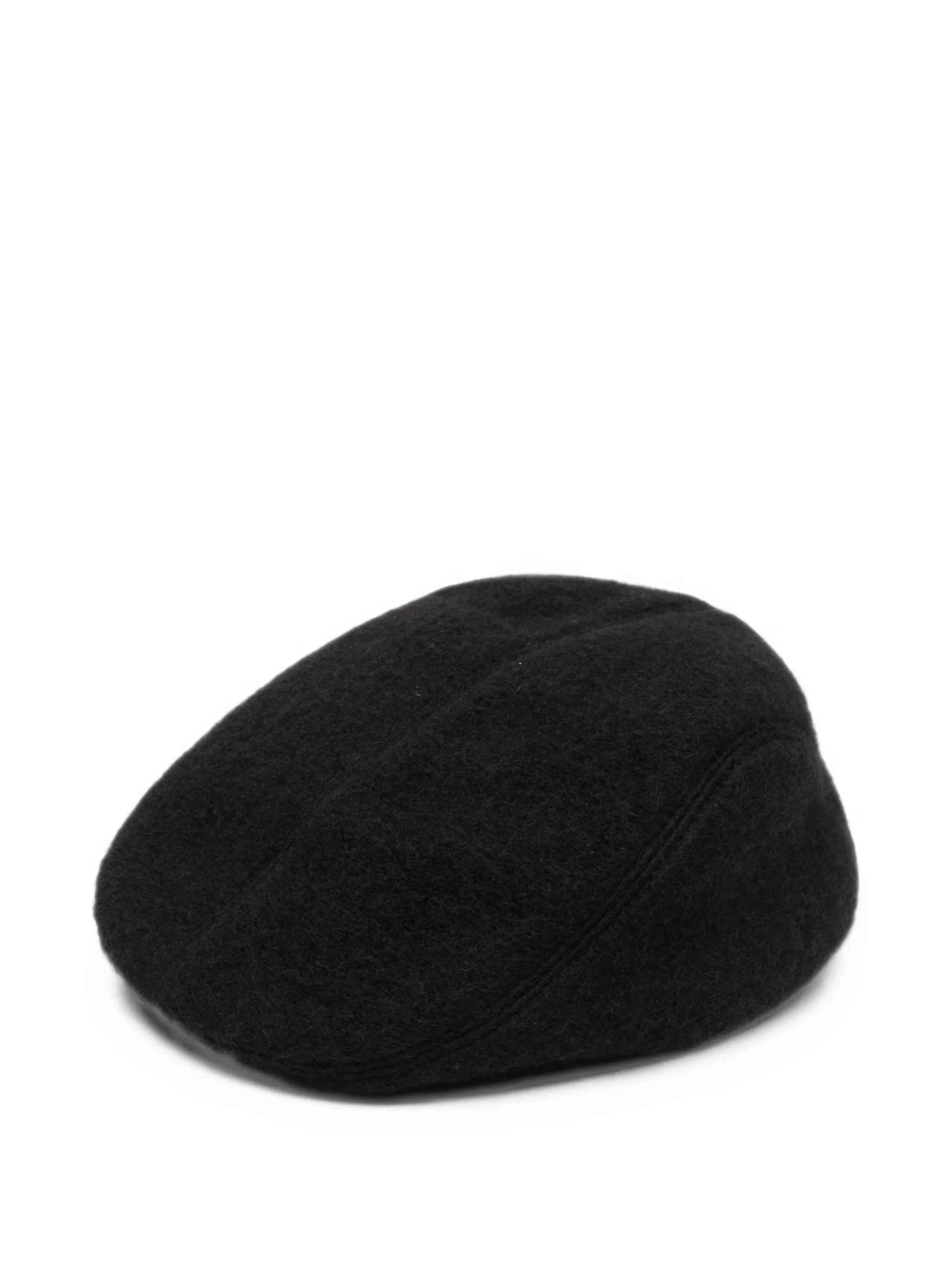 logo-embroidered wool hat