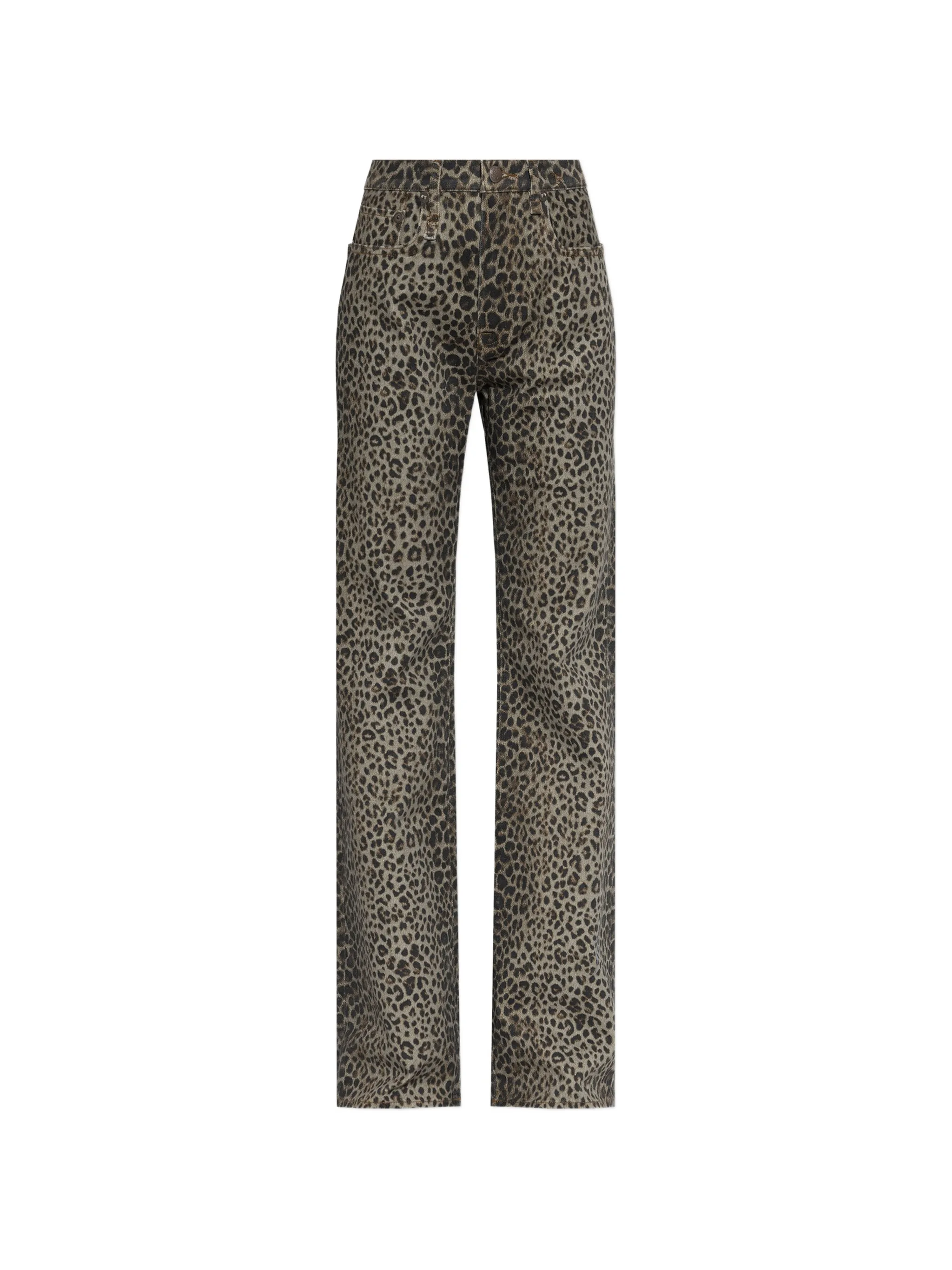 Jane leopard-print jeans