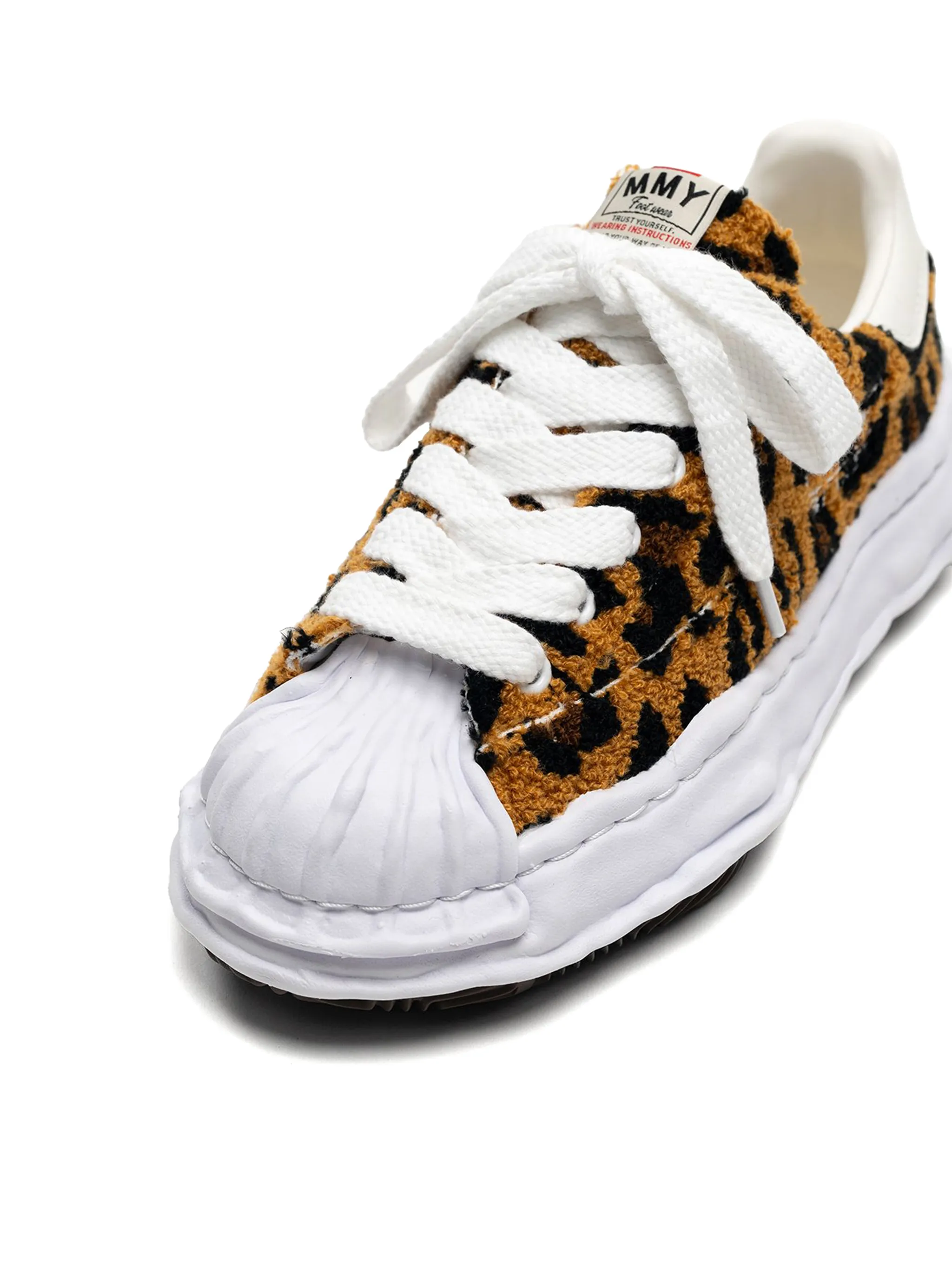 "Blakey" OG sole animal chenille low-top sneakers