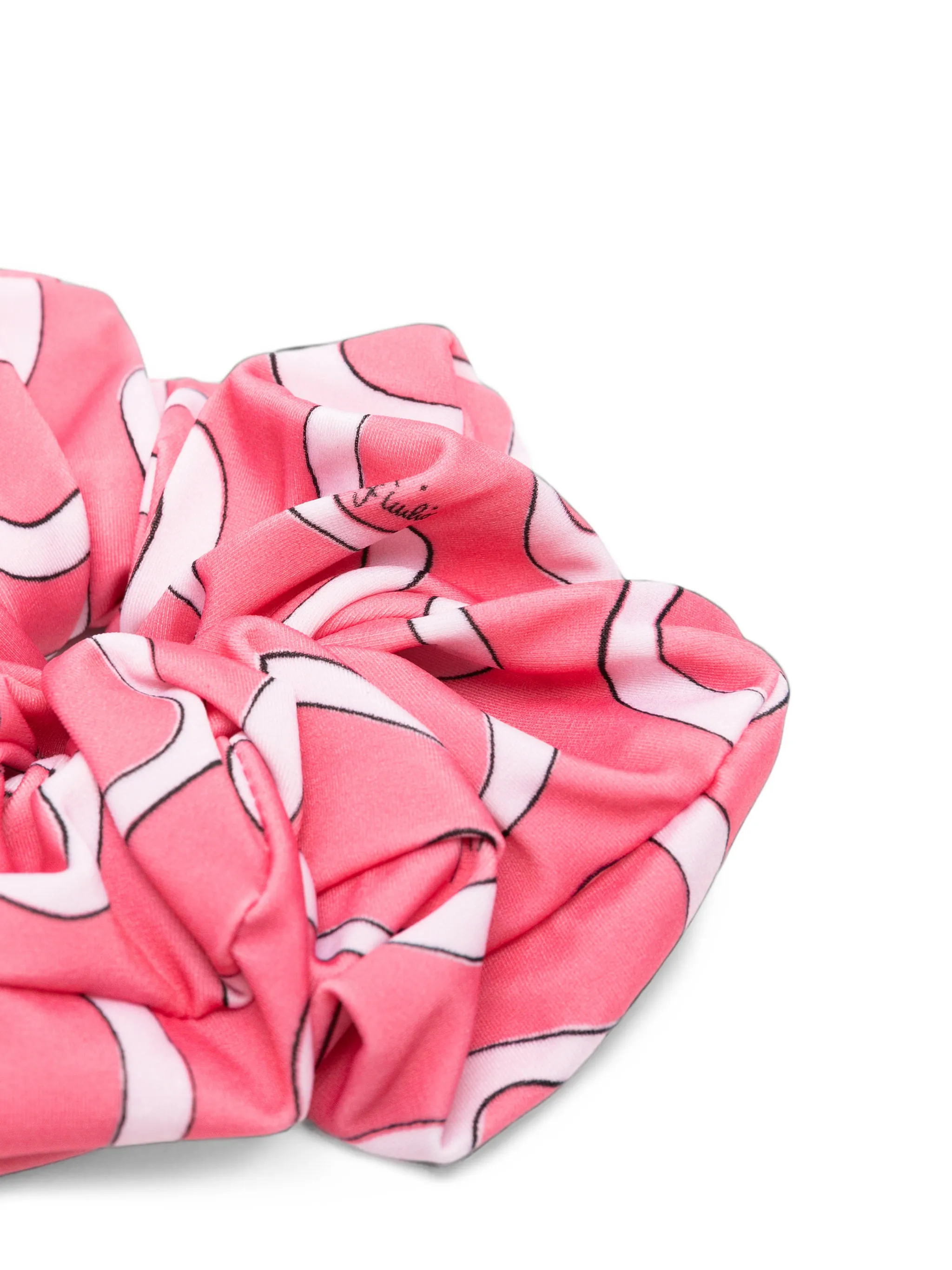 printed scrunchie